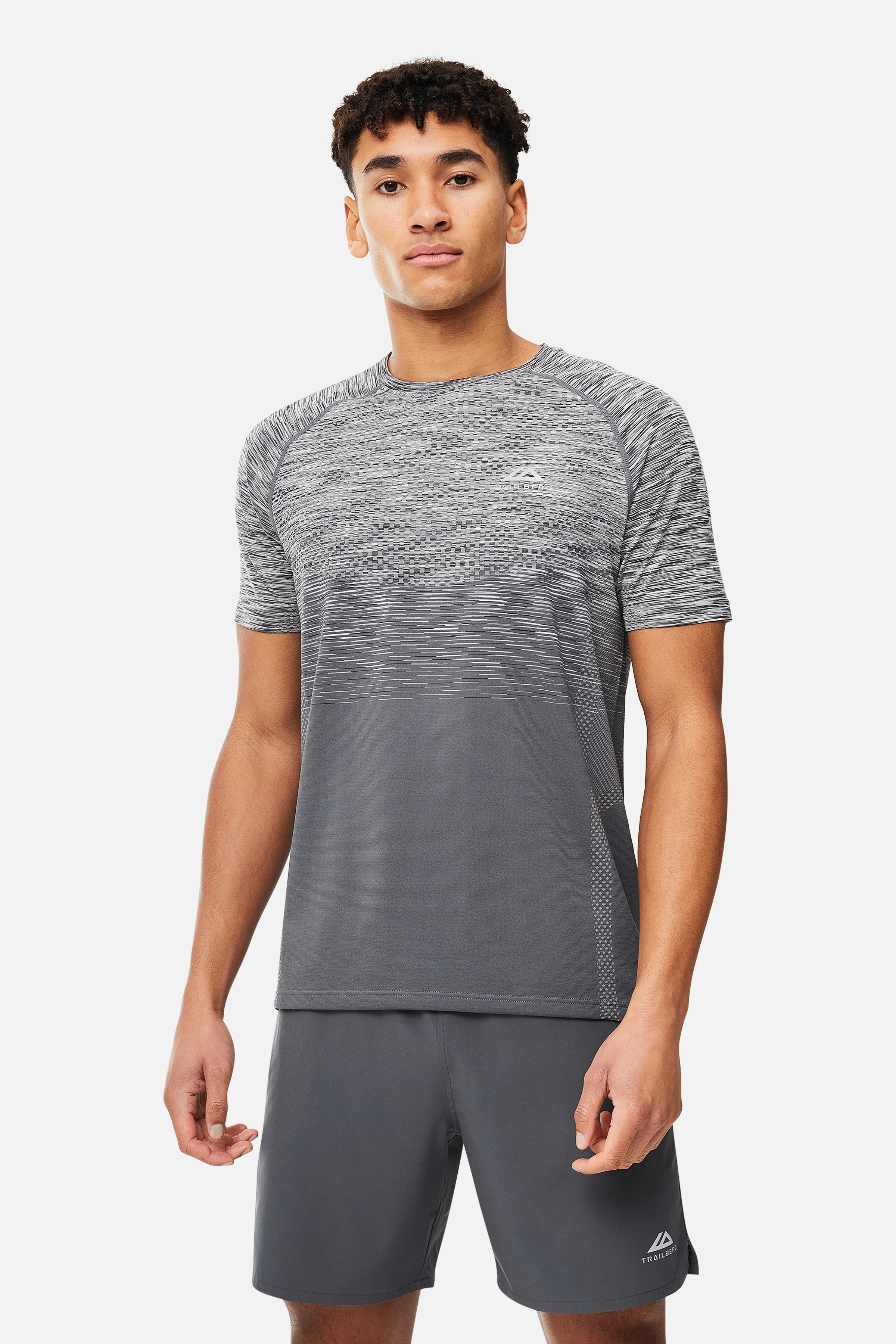 Apex Essentials Seamless Tee Twinset - Iron Grey - Image 3