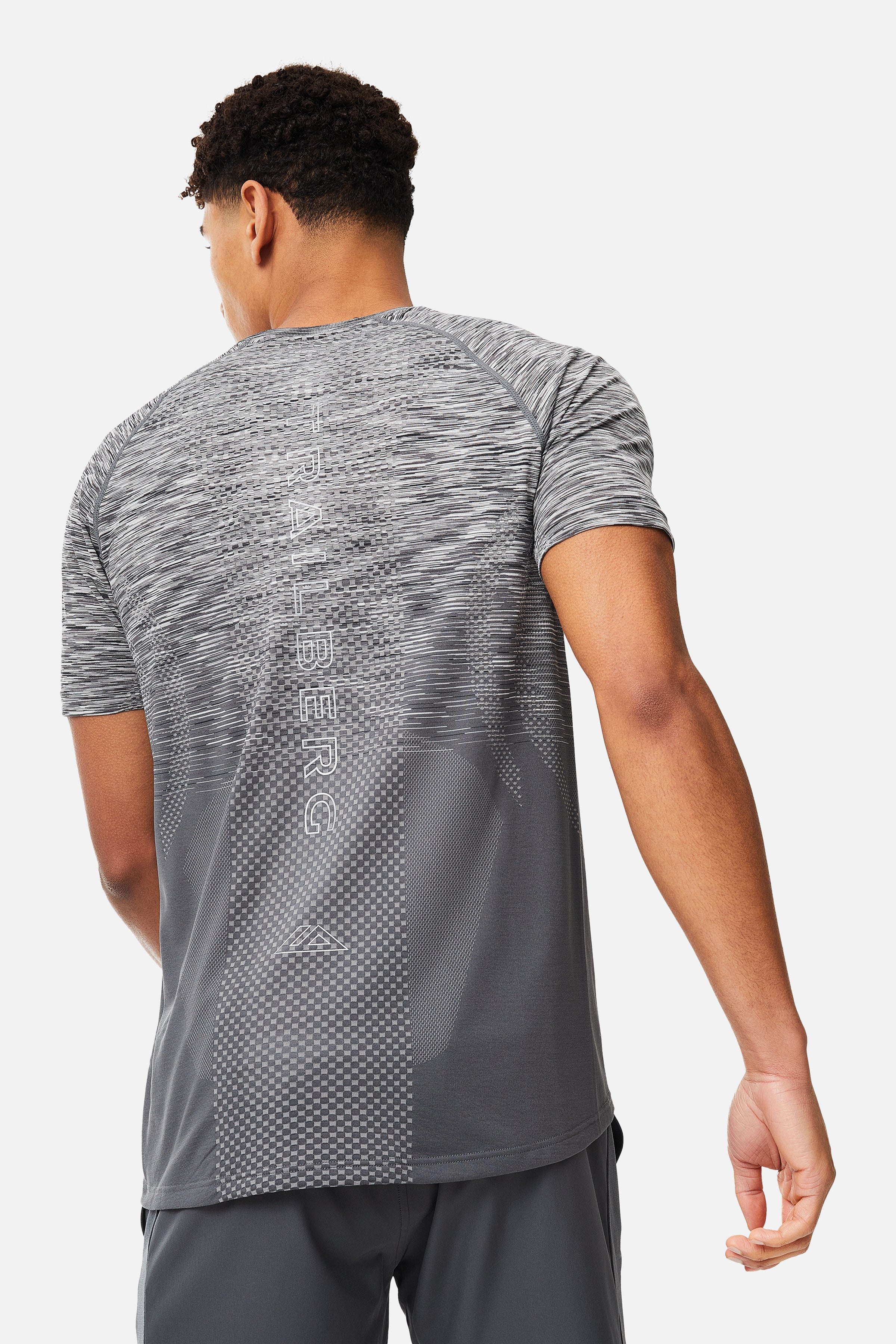 Apex Seamless Tee - Storm Grey - Image 3