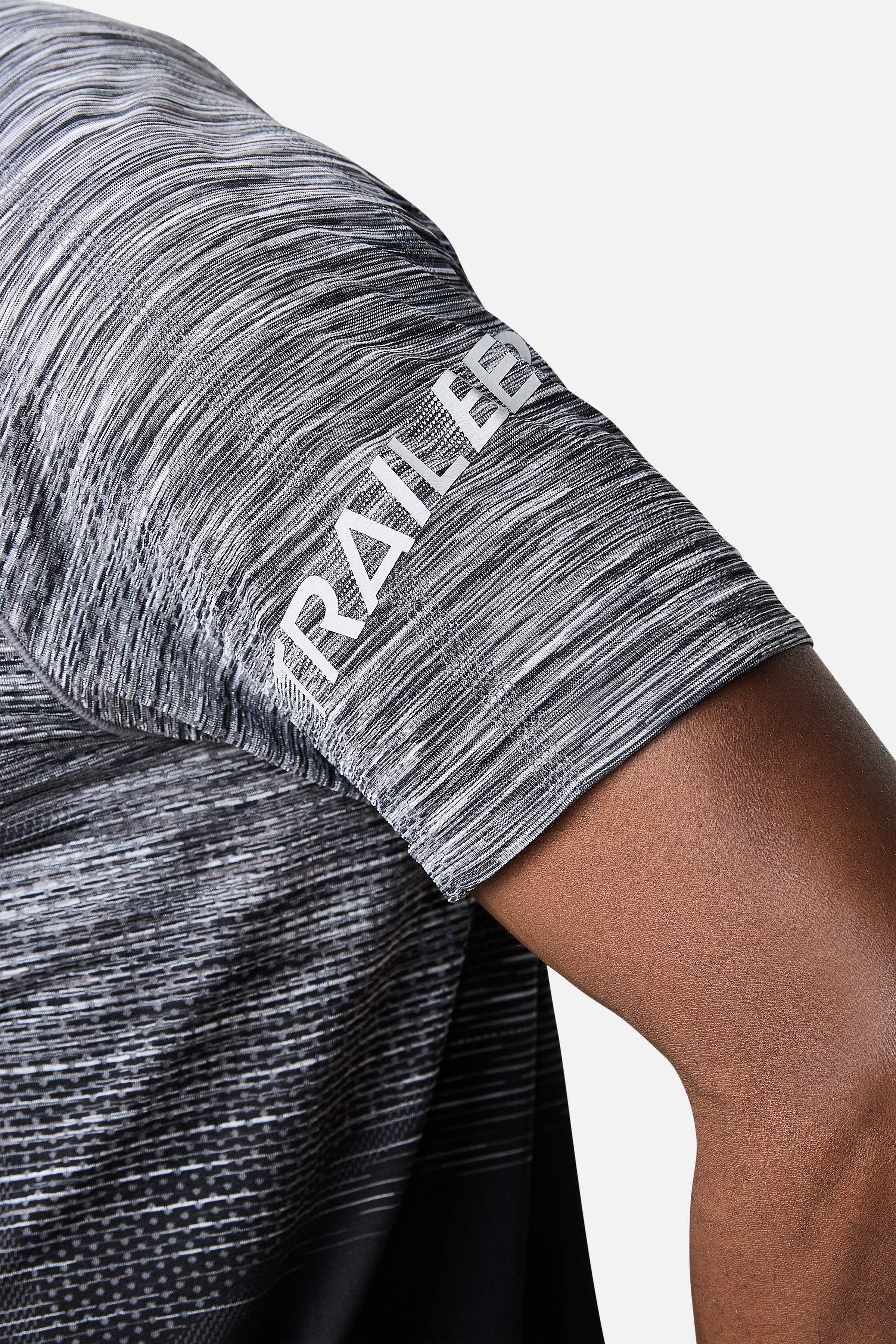 Arc Seamless Tee - Black/Moon Grey/Urban Smoke/White - Image 3