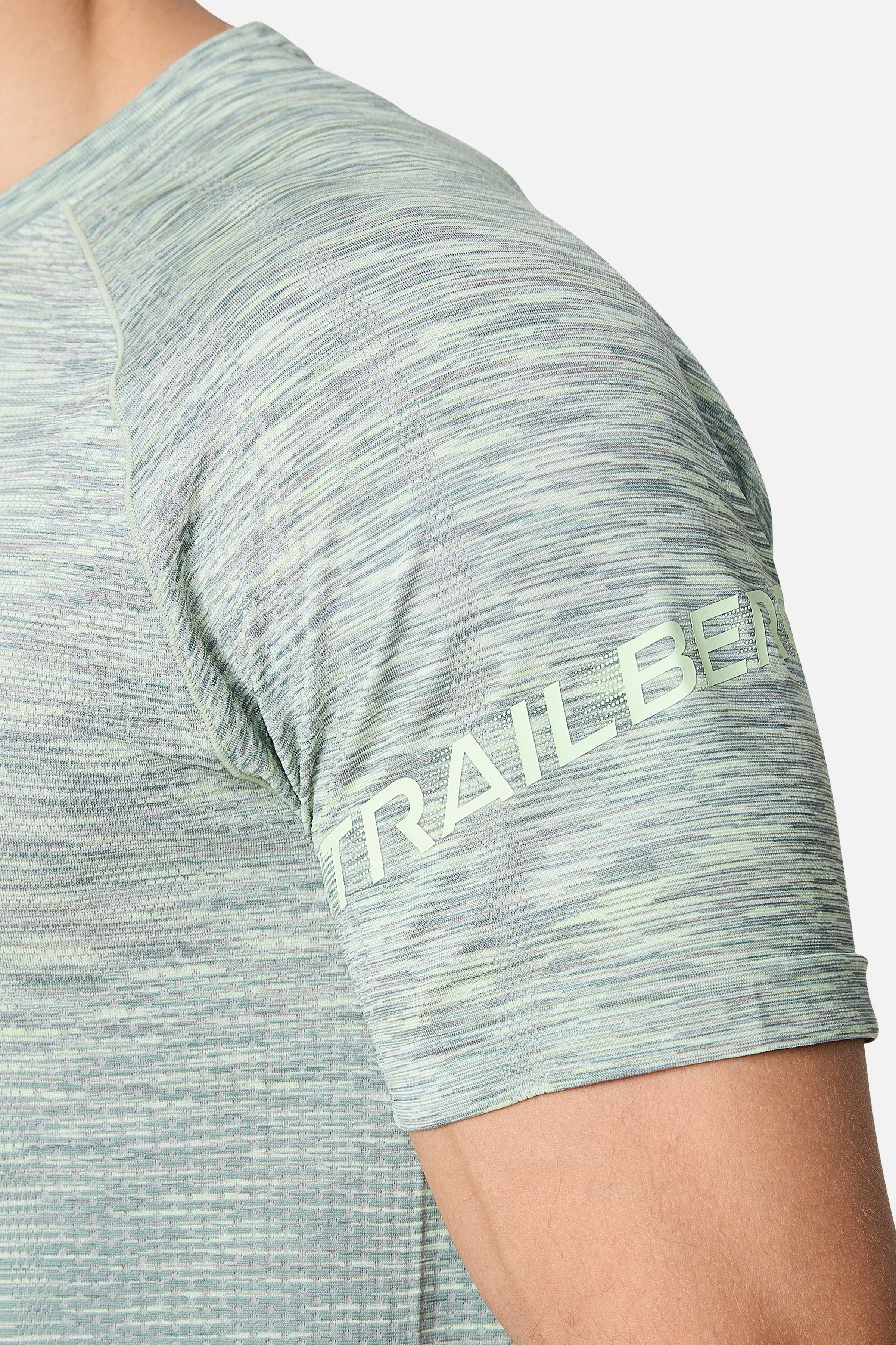 Arc Seamless Tee - Willow Green/Mossy Taupe/Fern Ash/Mint Green - Image 5