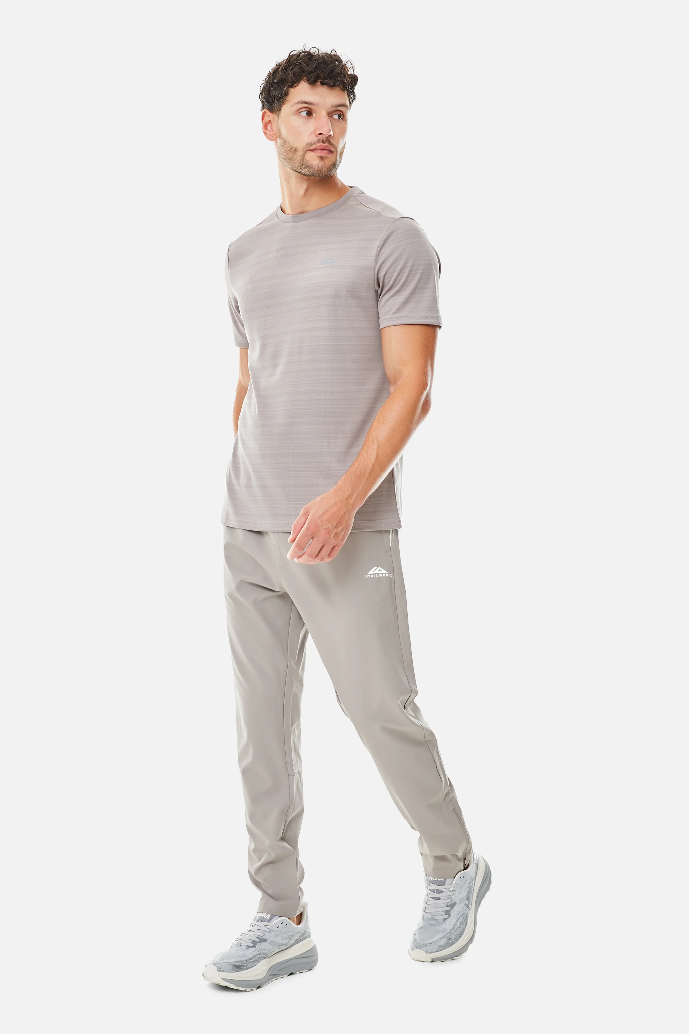 AW25 Cloud Pant  - Pale Taupe/Dune White - Image 3