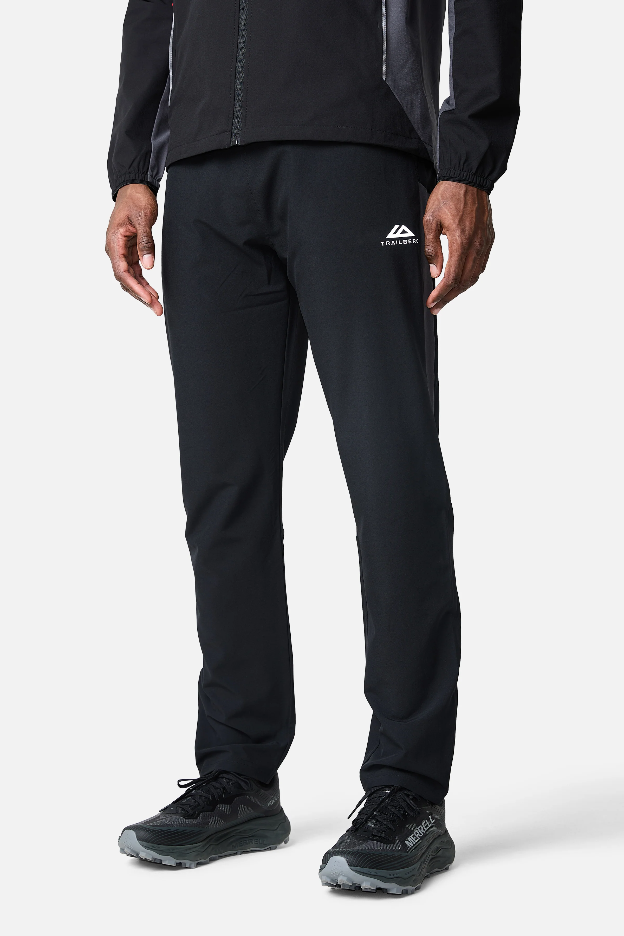 SS26 Triathlon Pant - Black/Volcano Grey/Blazing Red
