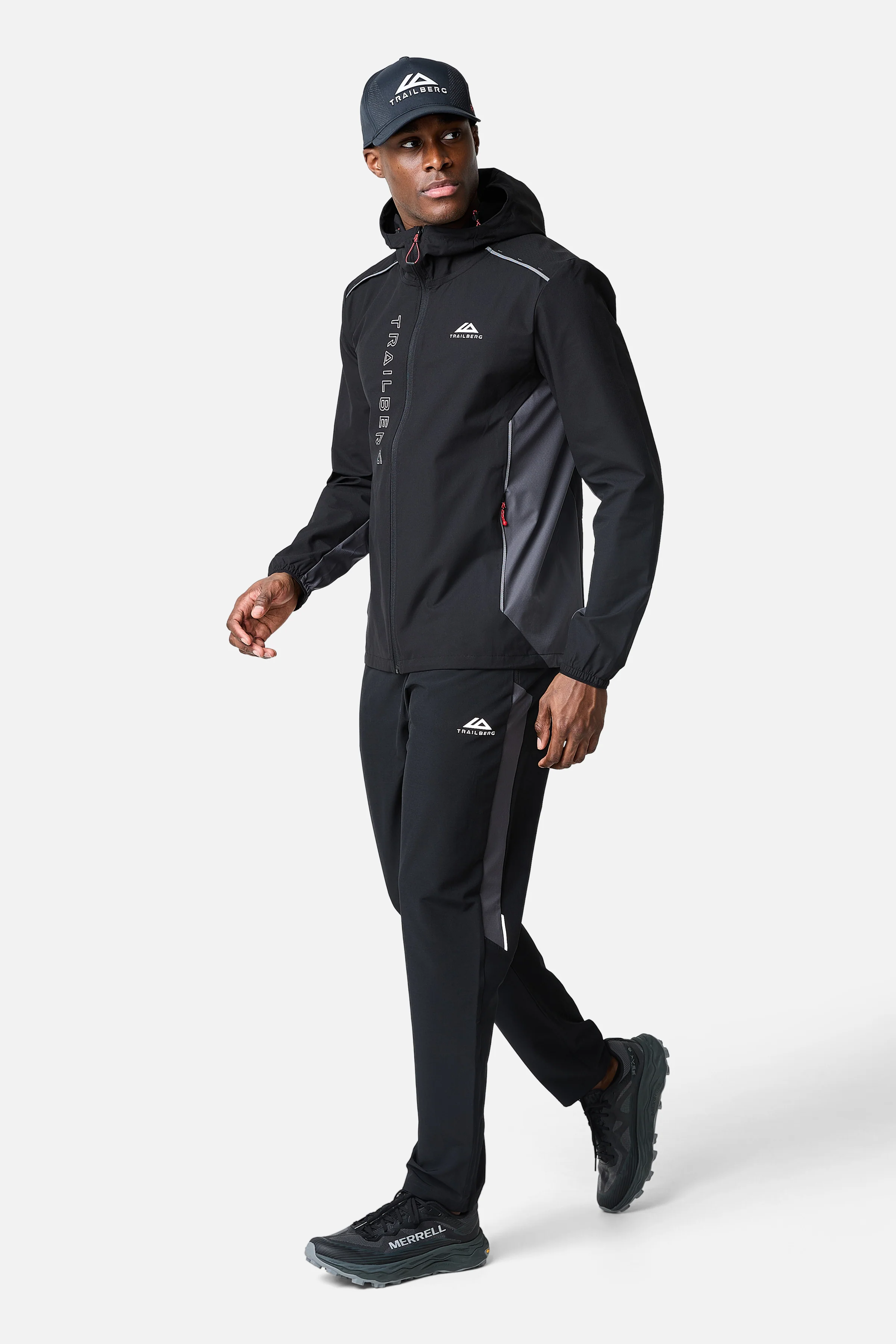SS26 Triathlon Pant - Black/Volcano Grey/Blazing Red - Image 5