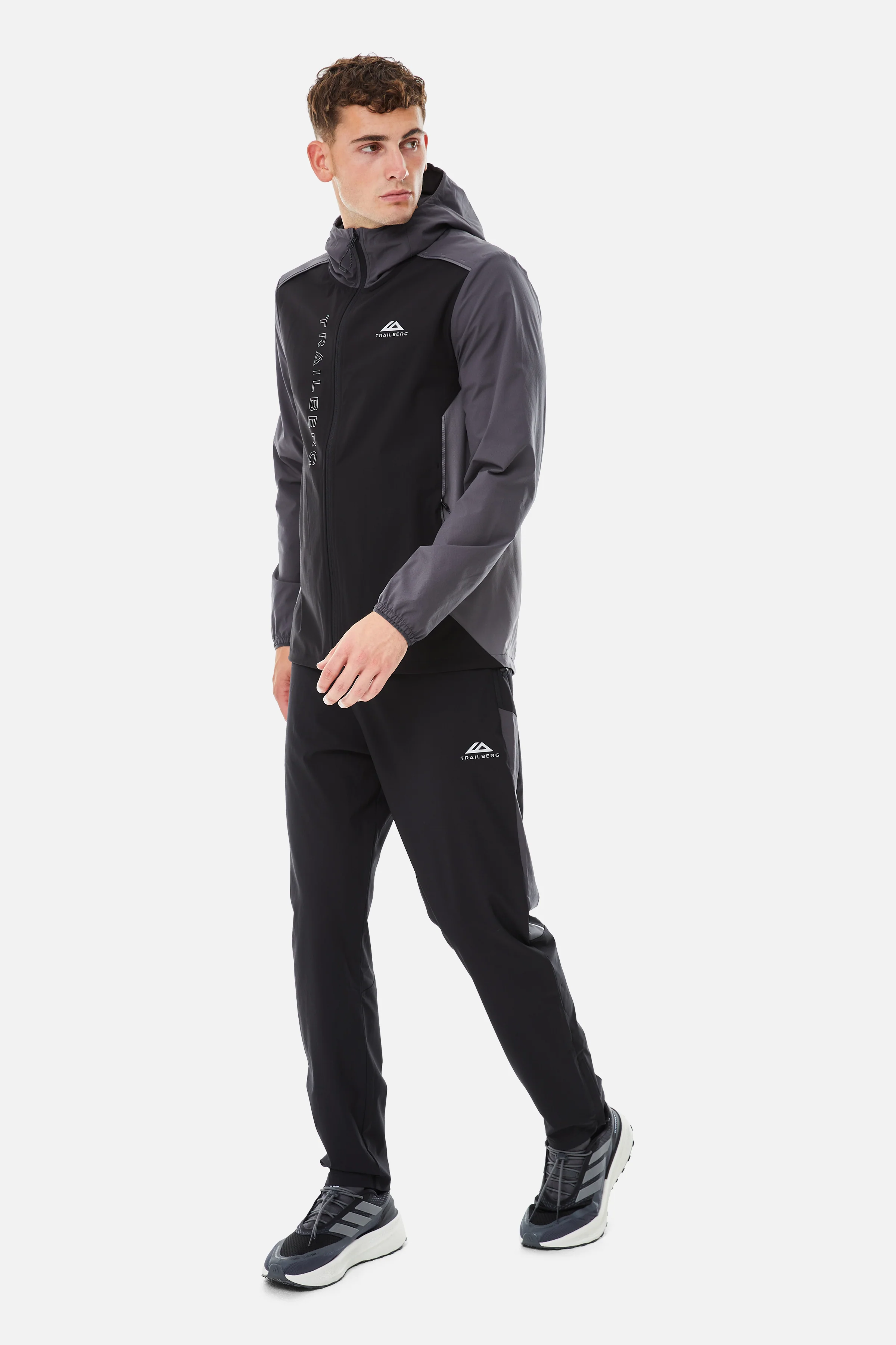 AW25 Triathlon Tracksuit - Black/Volcano Grey/Urban Smoke - Image 6