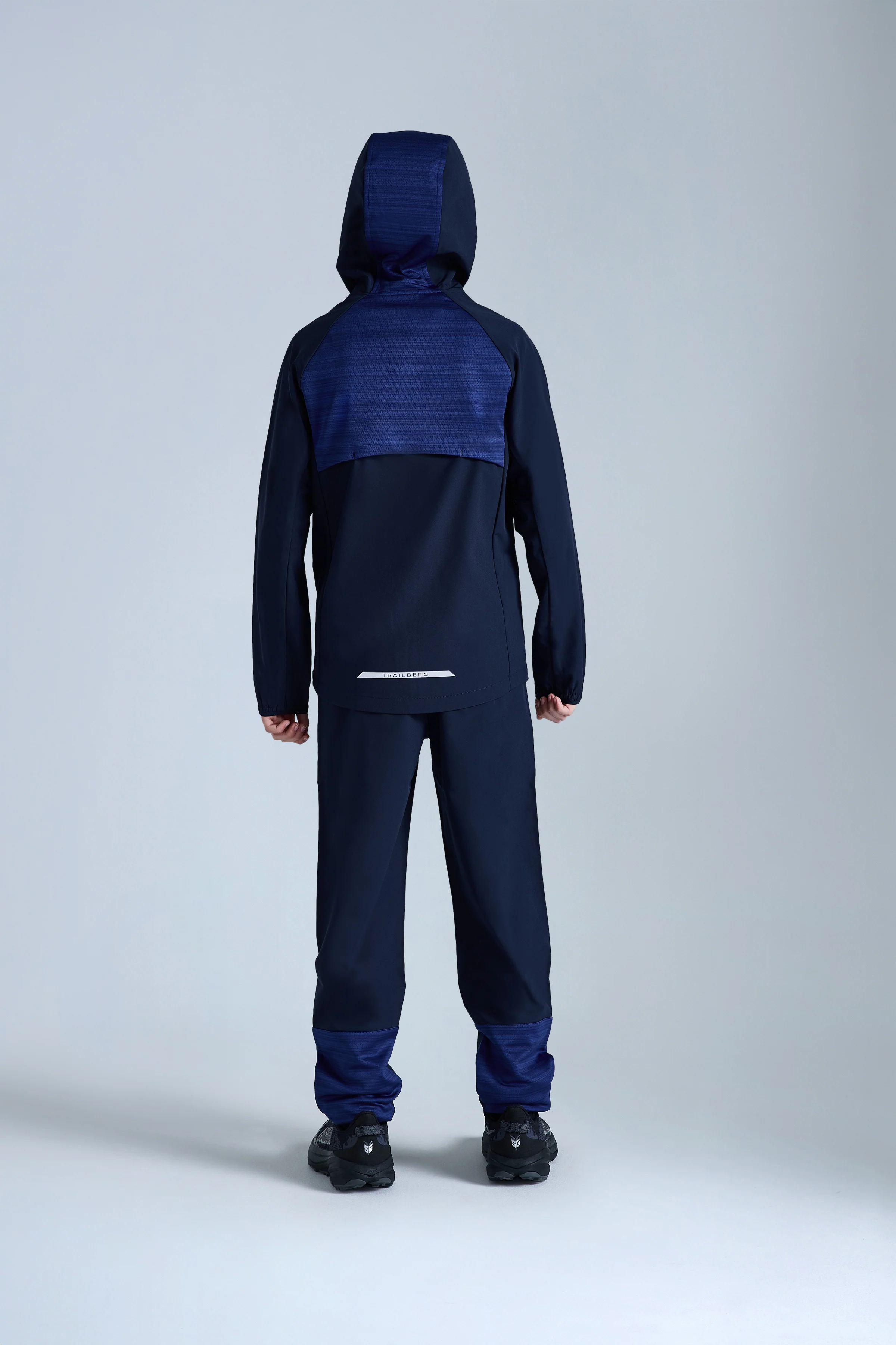 Boys Cloud 2.0 Woven Tracksuit - Navy Blue/Space Blue - Image 2
