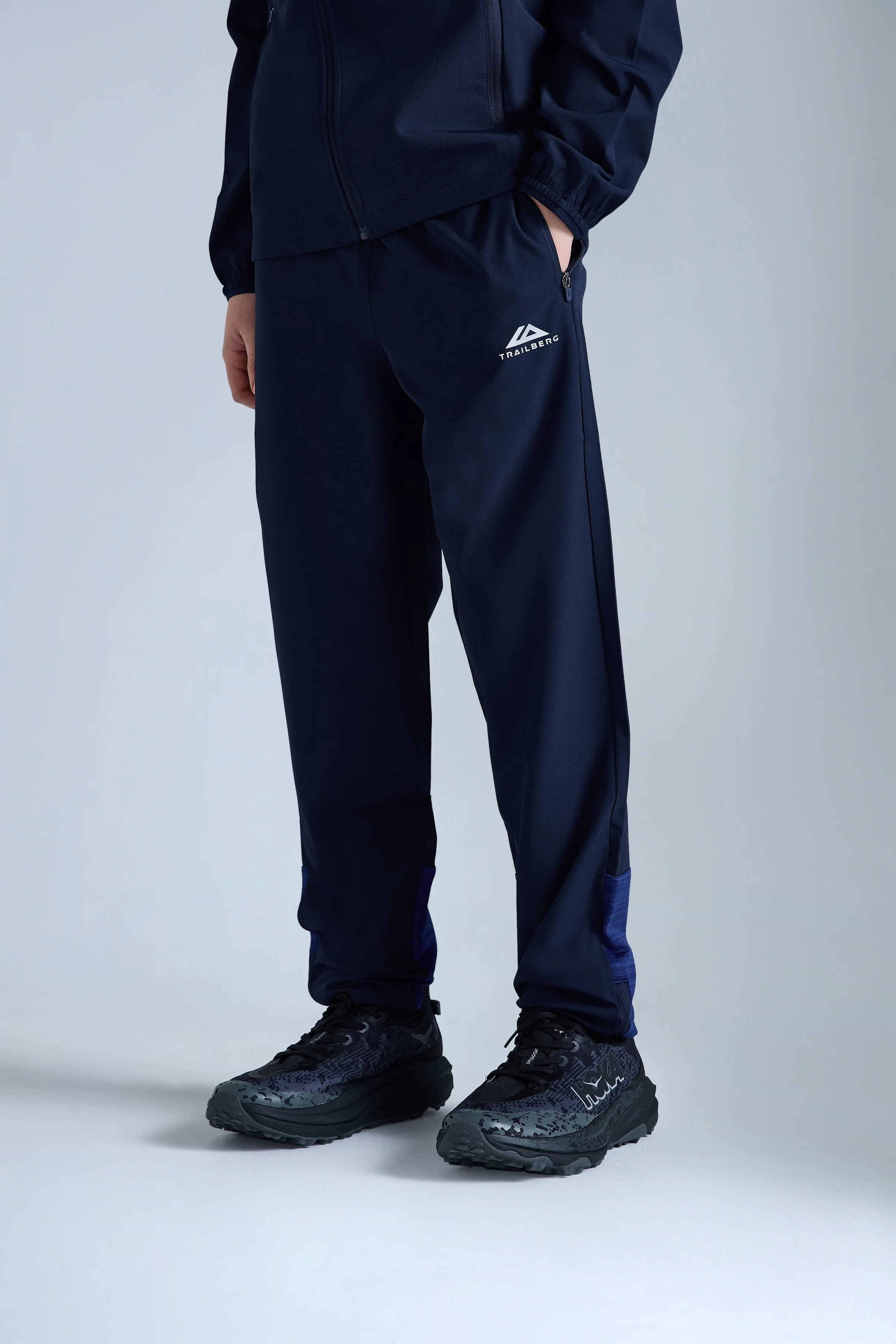 Boys Cloud 2.0 Woven Tracksuit - Navy Blue/Space Blue - Image 7