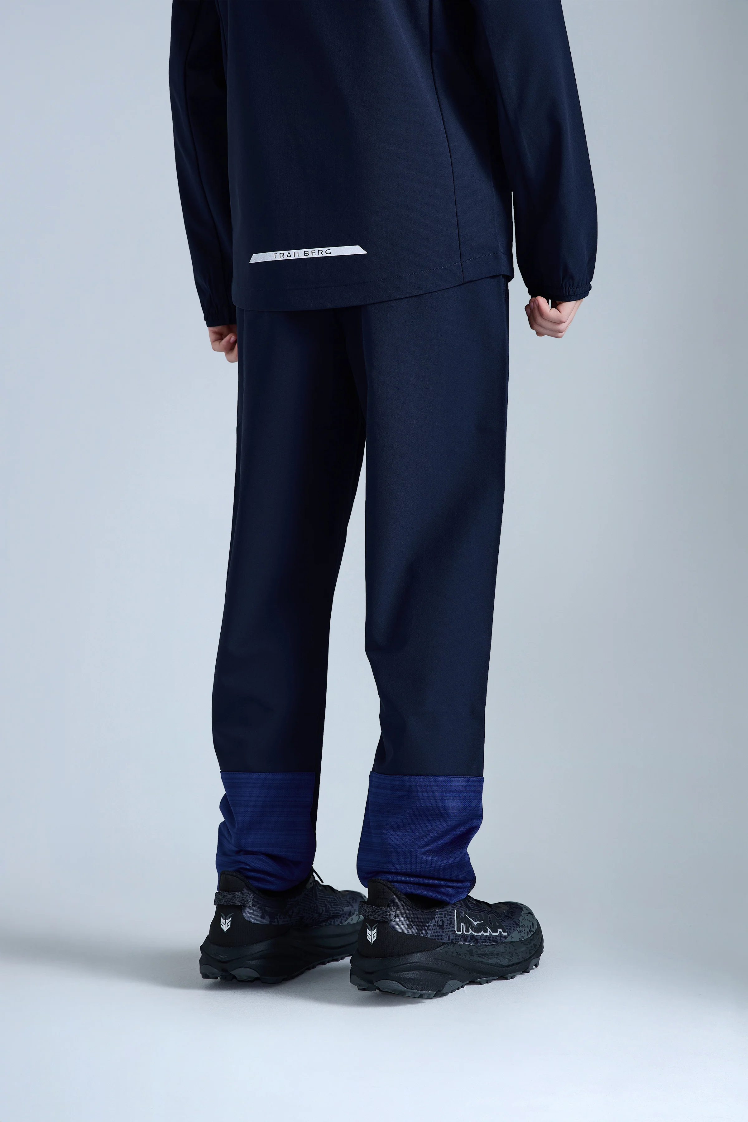 Boys Cloud 2.0 Woven Tracksuit - Navy Blue/Space Blue - Image 8