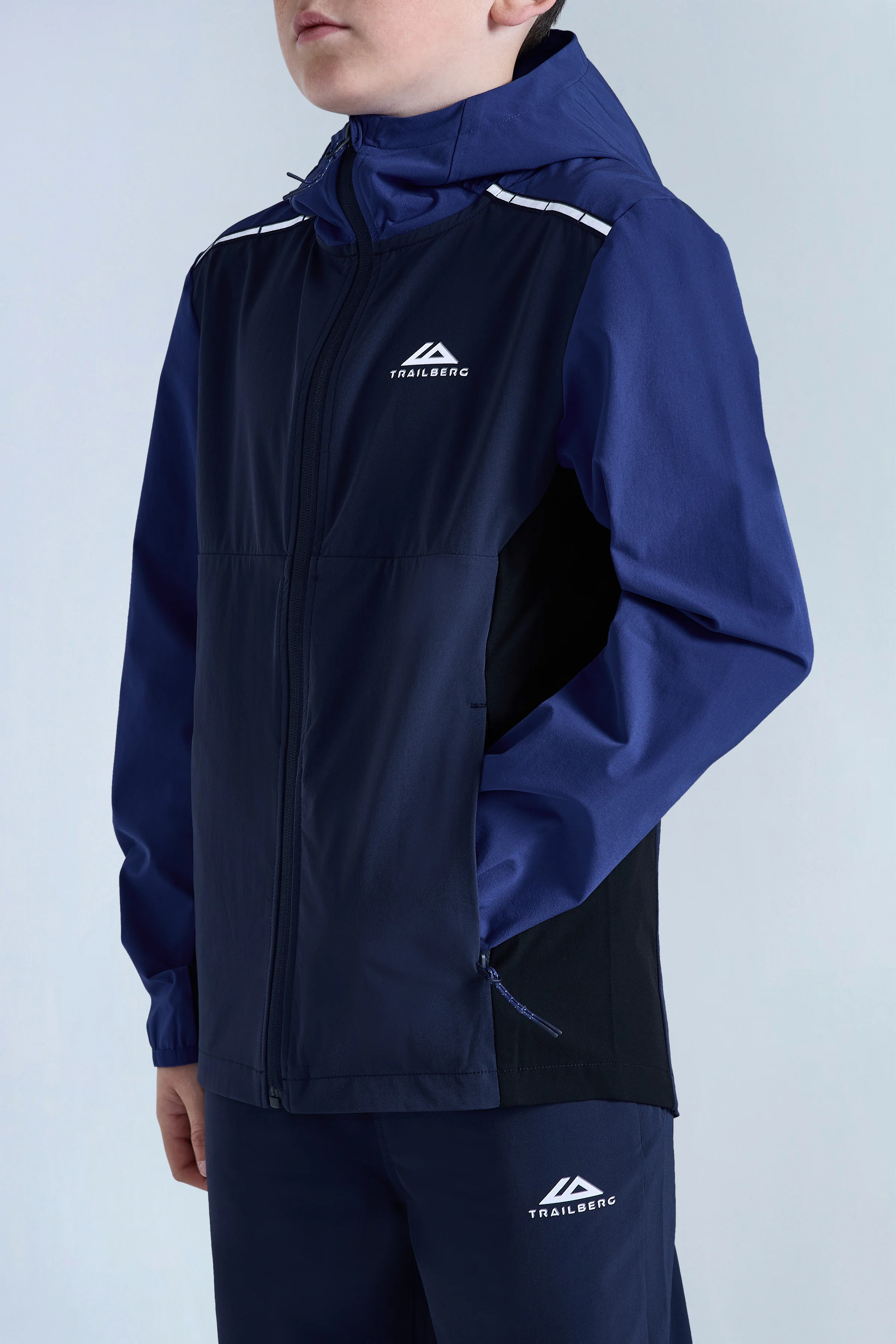 Boys Triathlon 2.0 Tracksuit - Navy Blue/Space Blue - Image 6