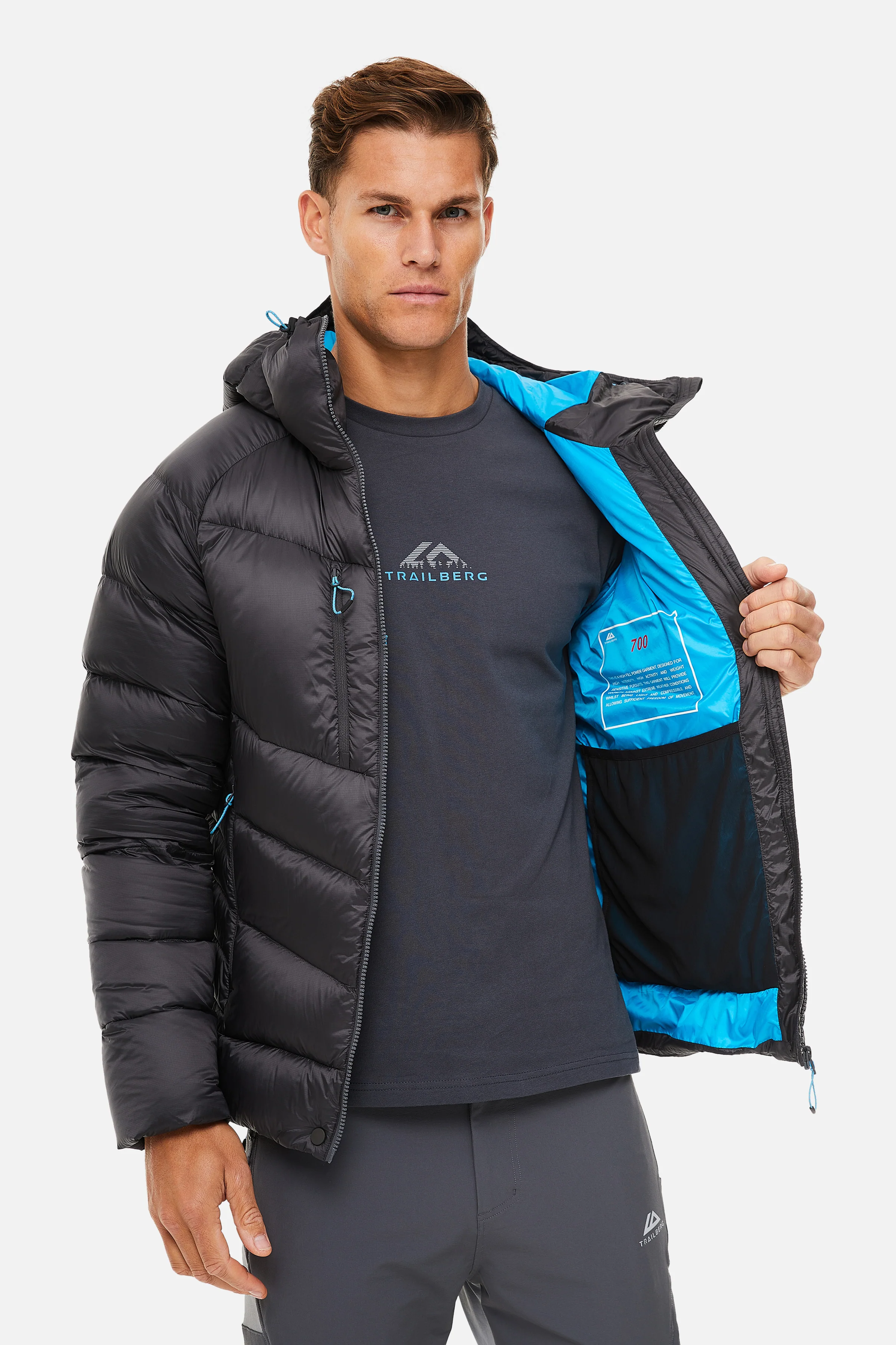 Blanc Puffer 700FP - Dark Grey - Image 10