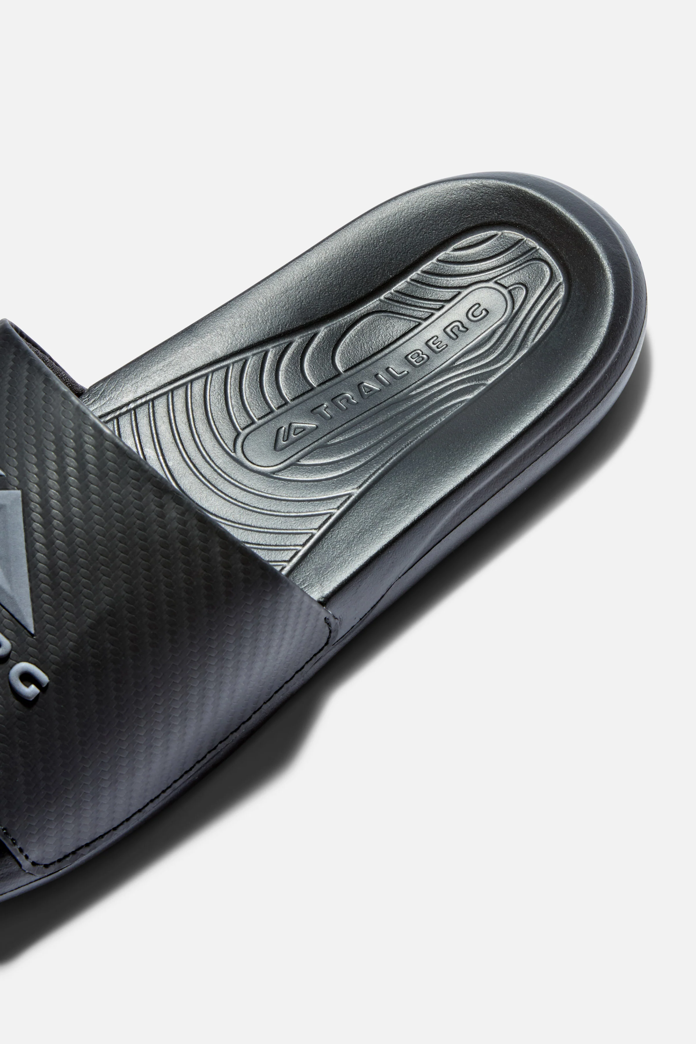 Boys Carbon Slide - Black/Volcano Grey - Image 2