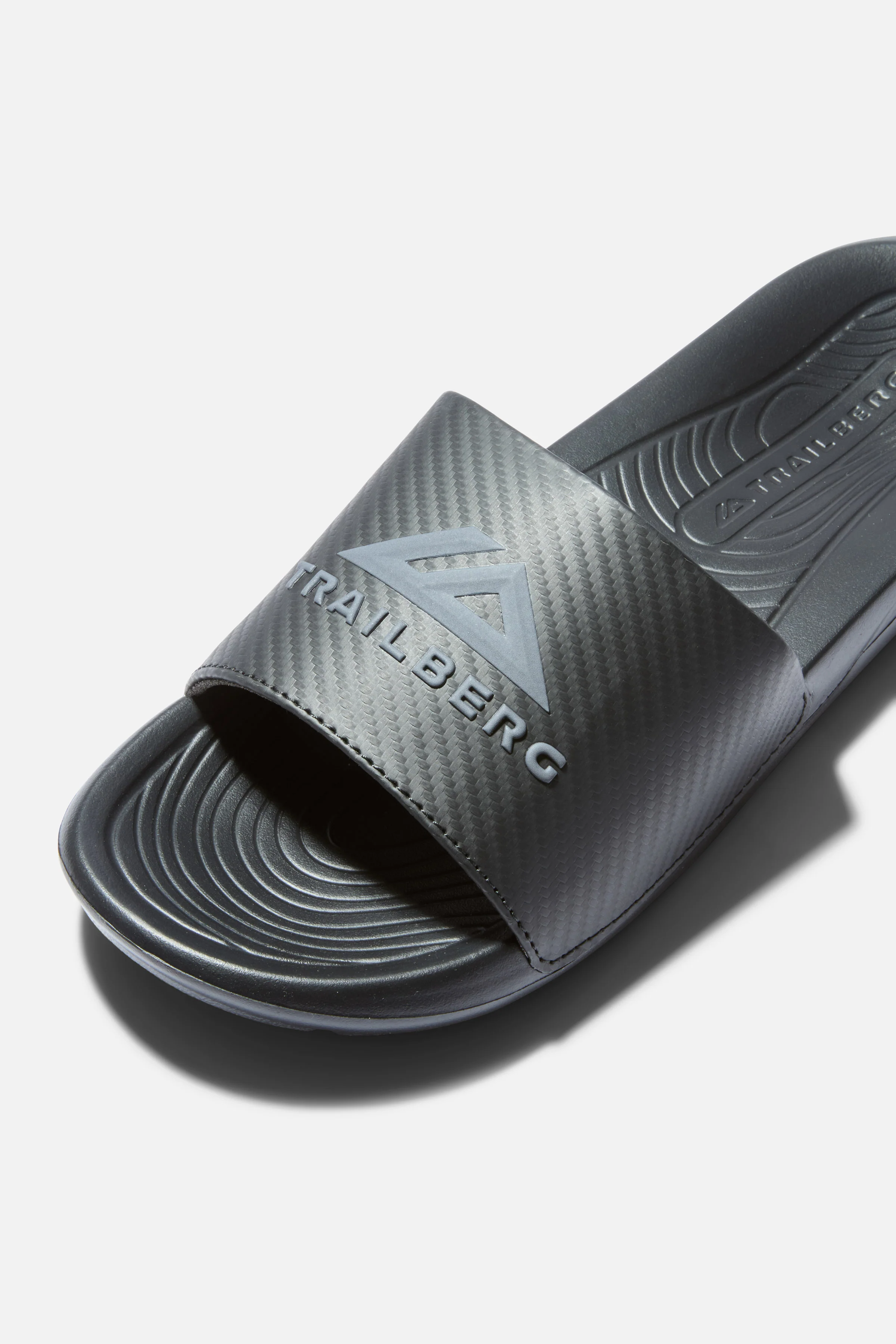 Boys Carbon Slide - Black/Volcano Grey - Image 5