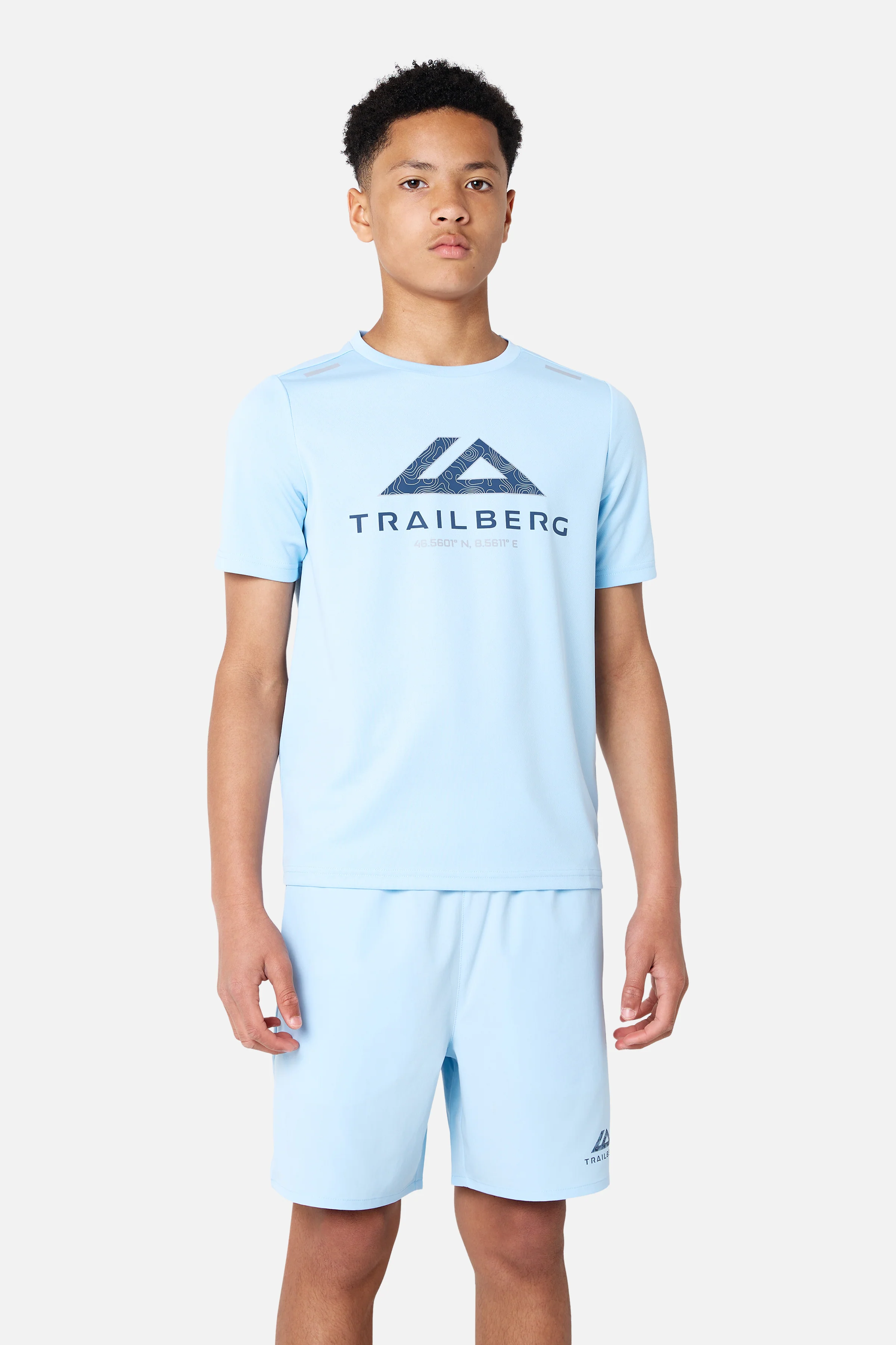 Boys Flex Tee - Dove Blue - Image 6