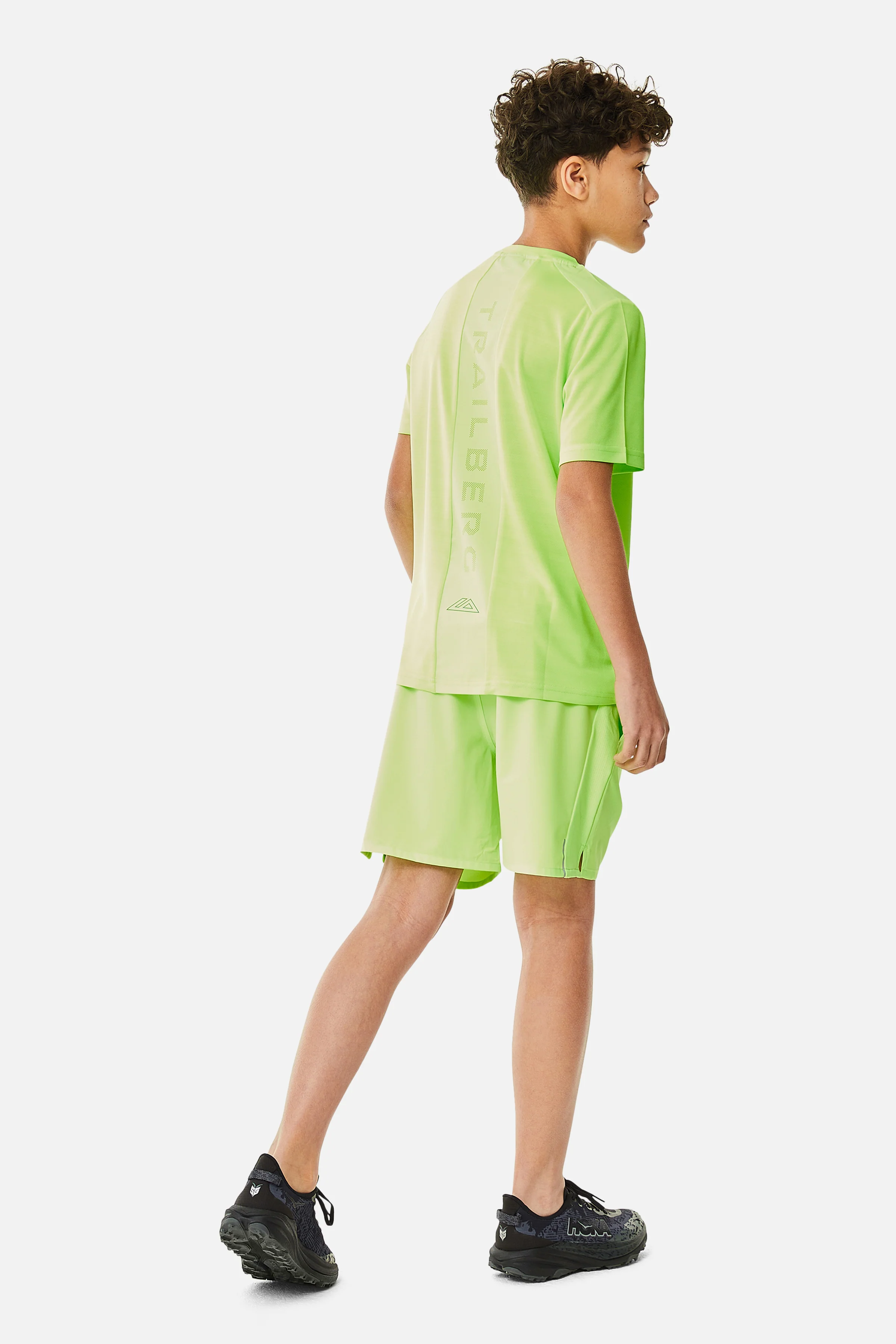 Boys Cloud Tee - Neon Lime - Image 3