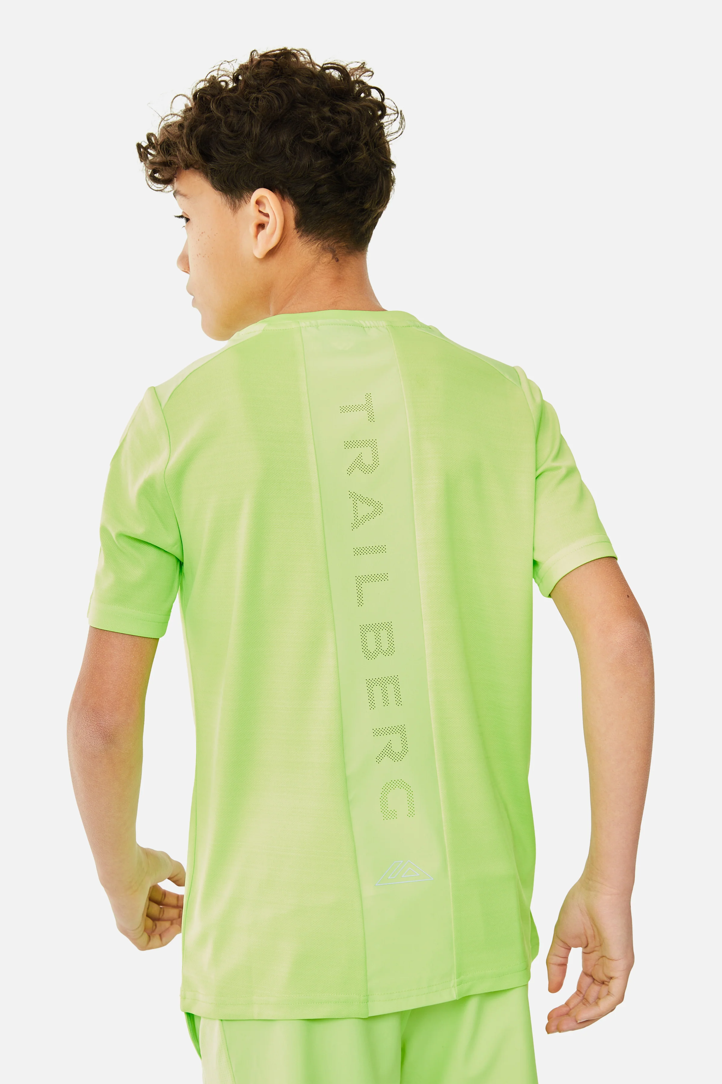 Boys Cloud Tee - Neon Lime - Image 4