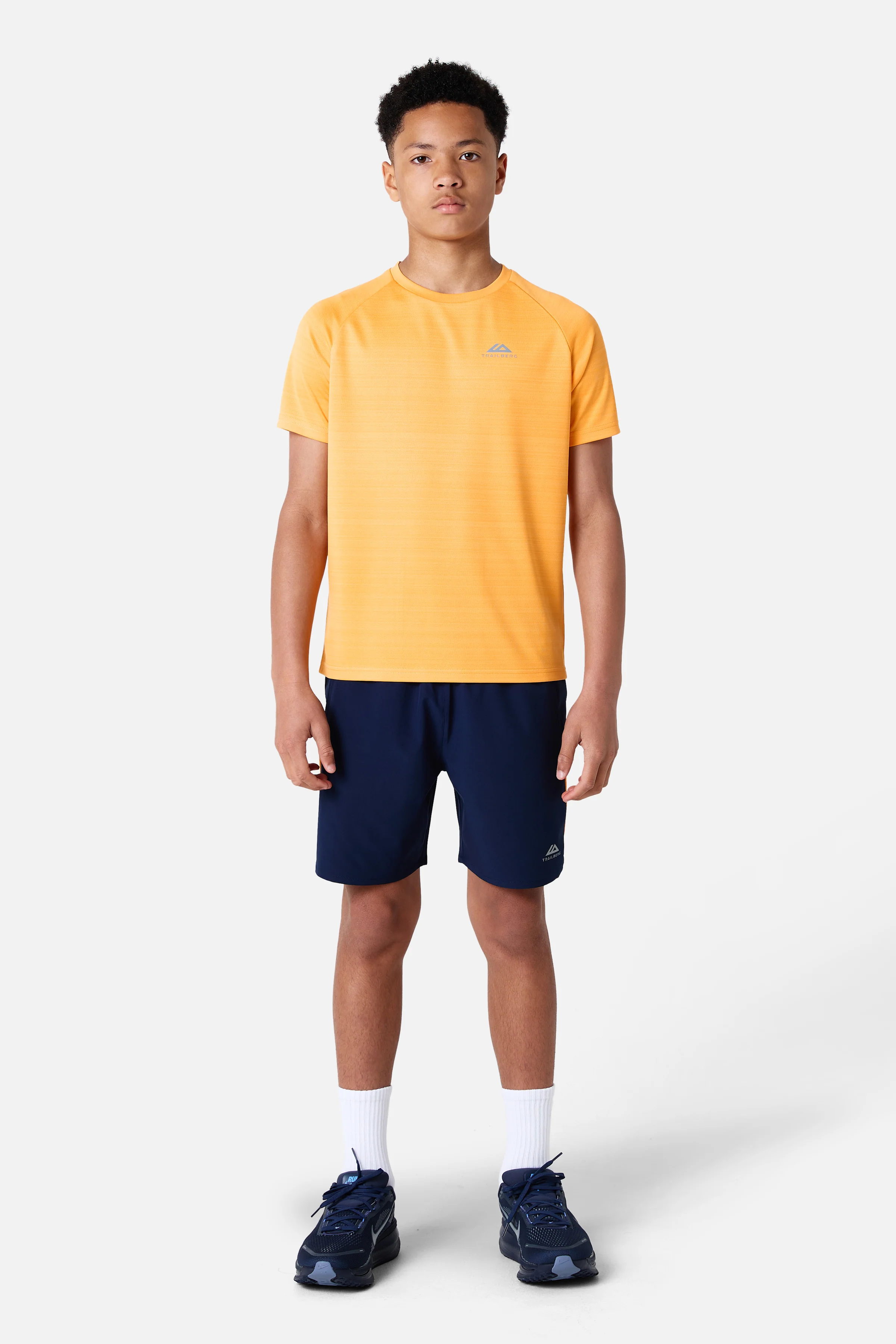 Boys Cloud 2.0 Tee - Orange Glow - Image 4