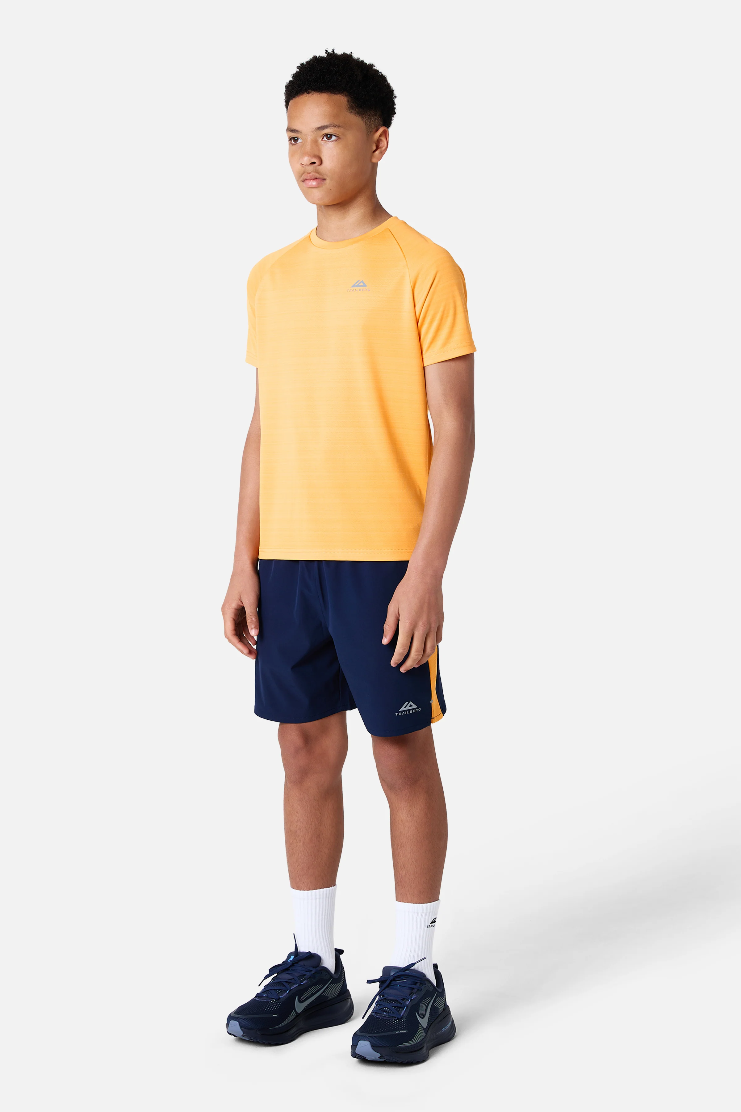 Boys Cloud 2.0 Tee - Orange Glow - Image 5