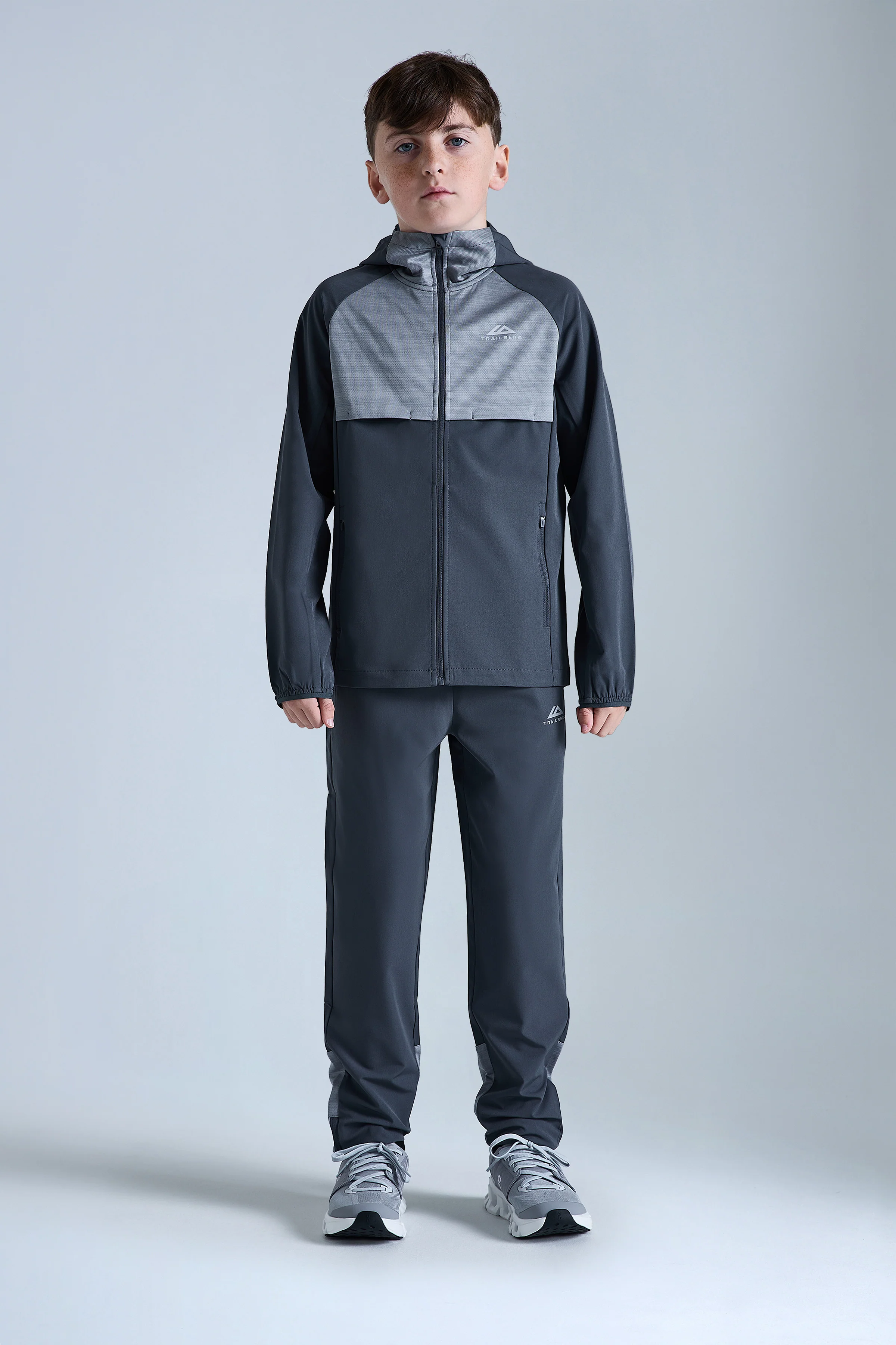 Boys Cloud 2.0 Woven Pant - Iron Grey/Moon Grey - Image 2