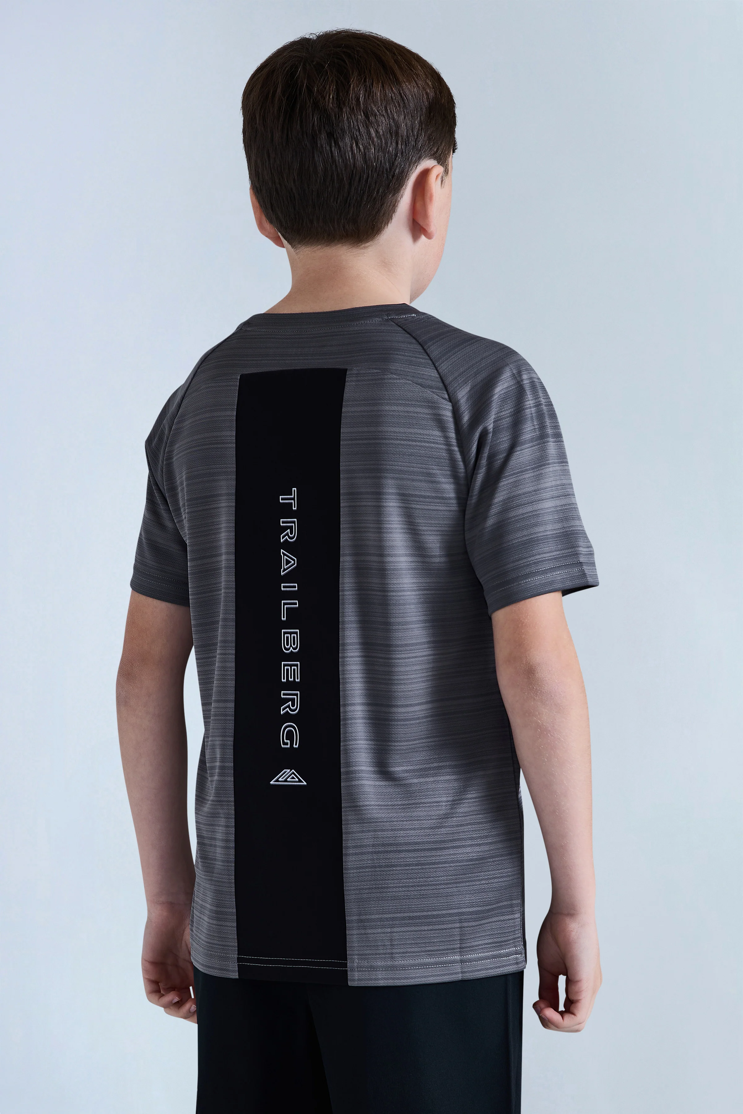 Boys Cloud 2.0 Tee - Urban Smoke/Black - Image 2