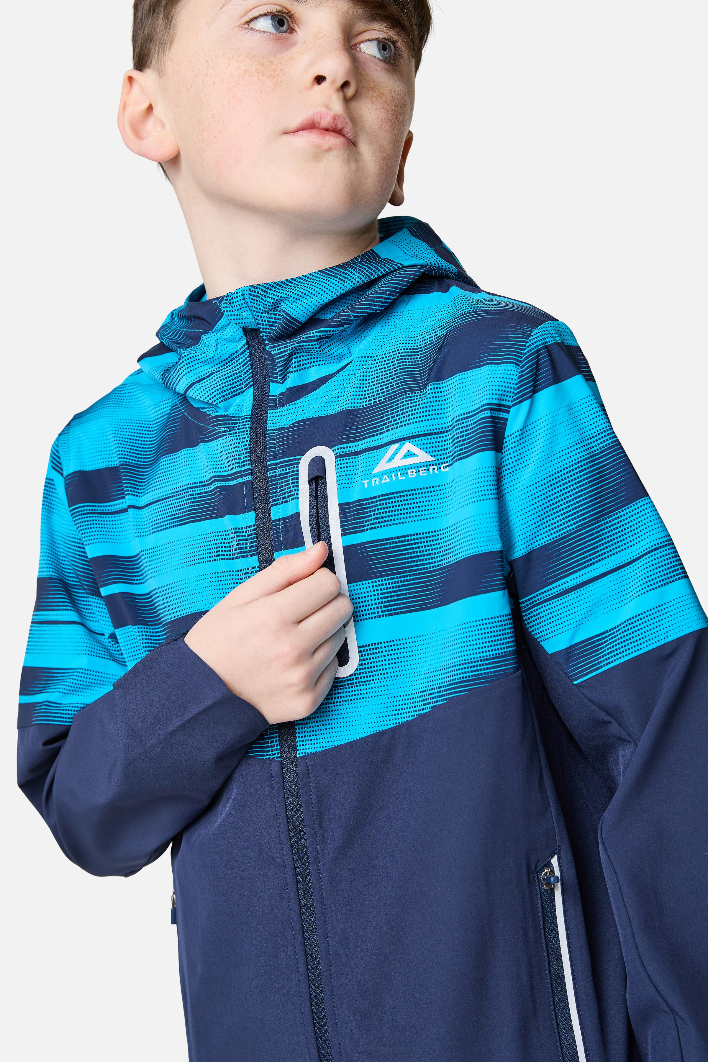 Boys Dimension Windbreaker - Navy / Mystic Ocean - Image 4