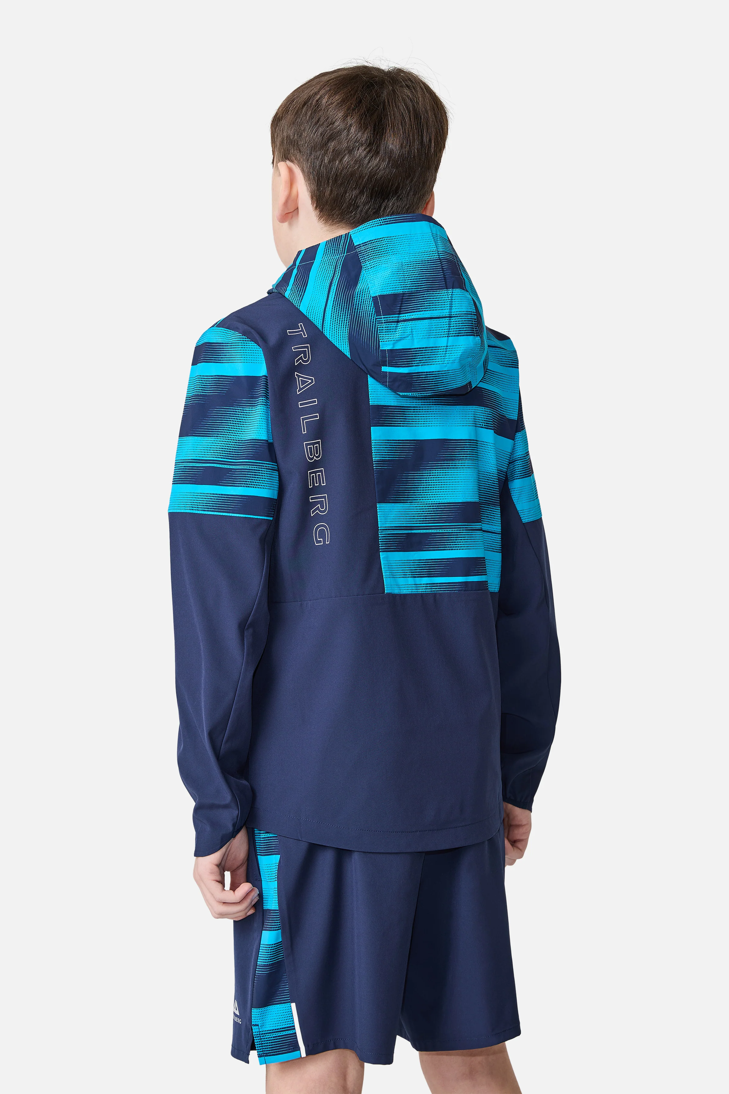 Boys Dimension Windbreaker - Navy / Mystic Ocean - Image 6
