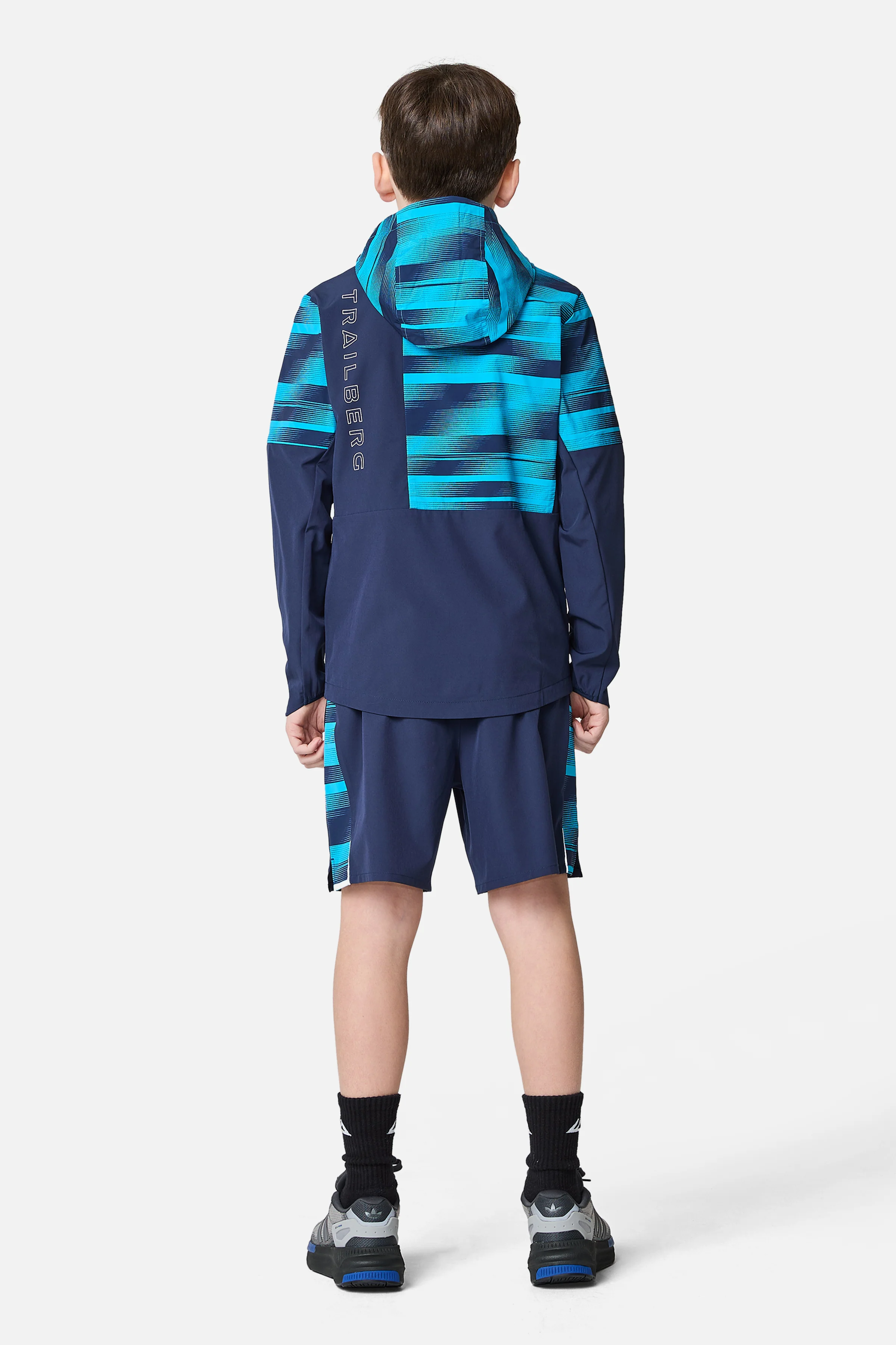 Boys Dimension Windbreaker - Navy / Mystic Ocean - Image 8