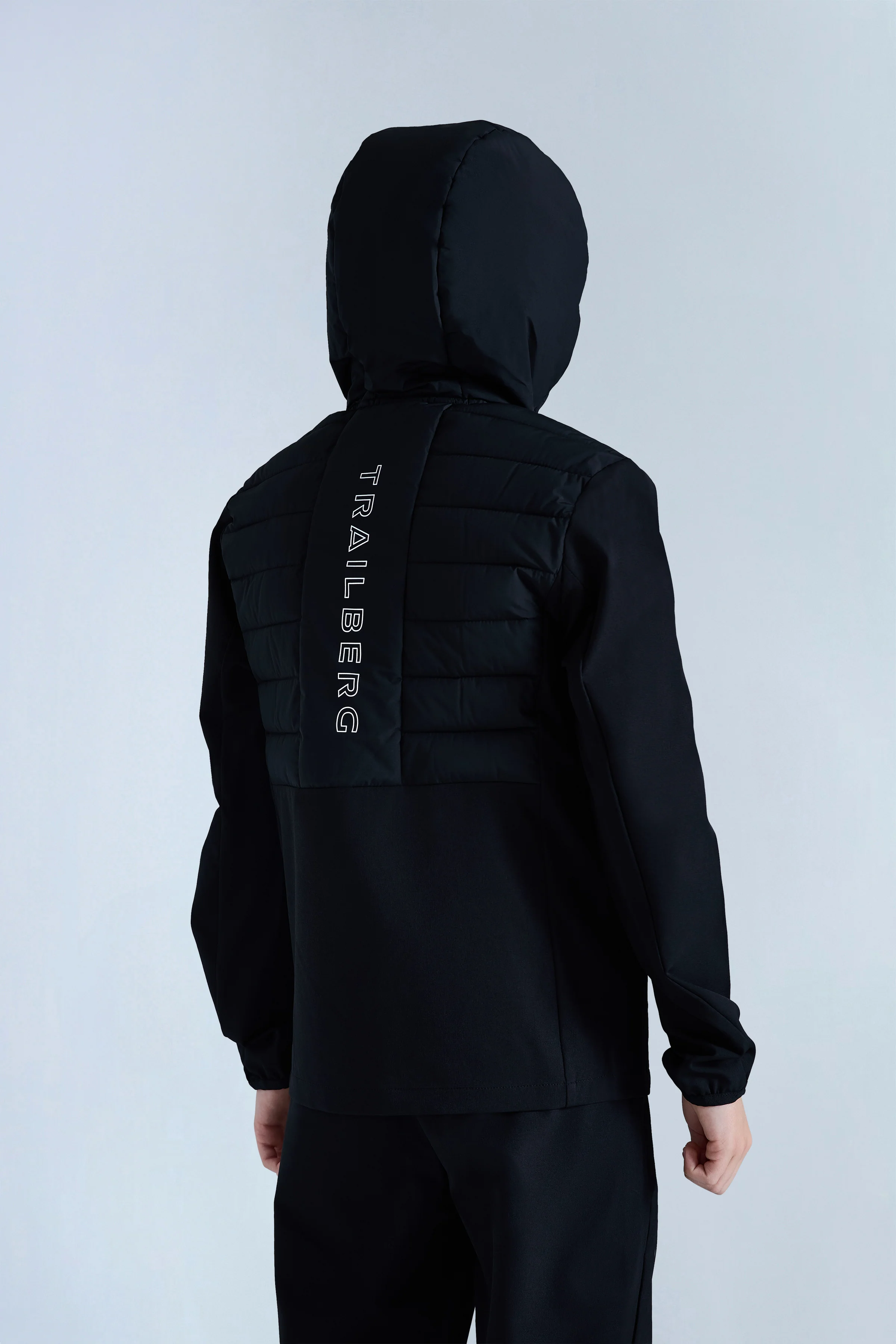 Boys Dune Hybrid Hood - Black - Image 2