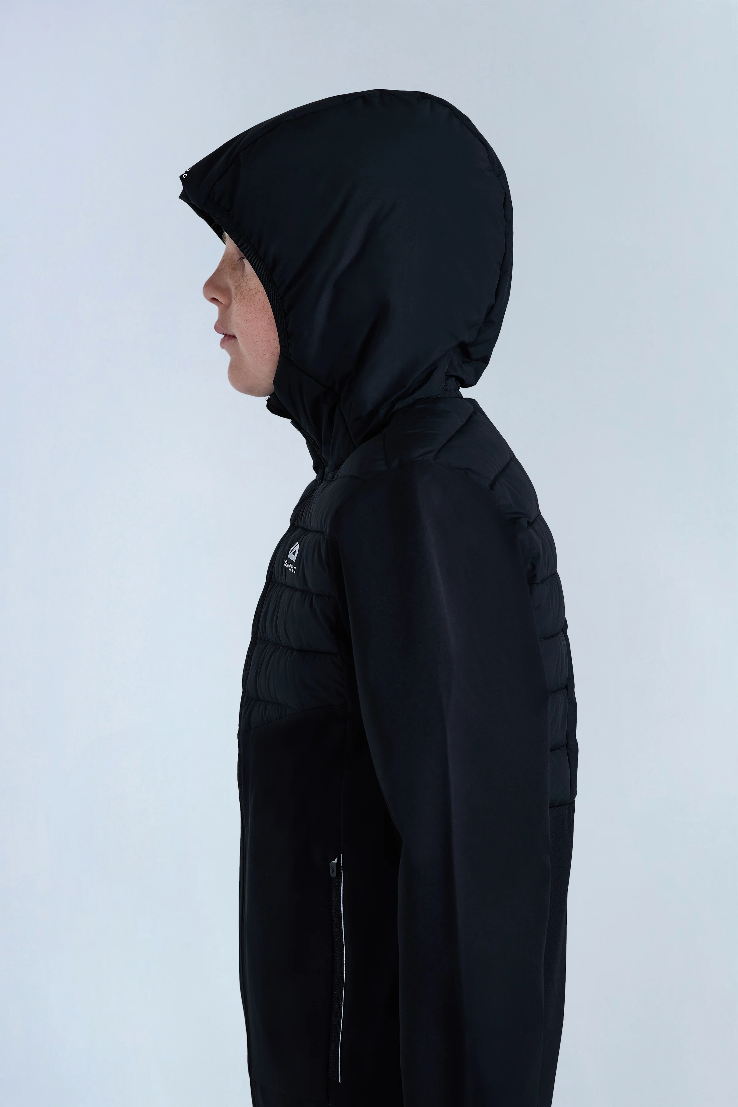 Boys Dune Hybrid Hood - Black - Image 5