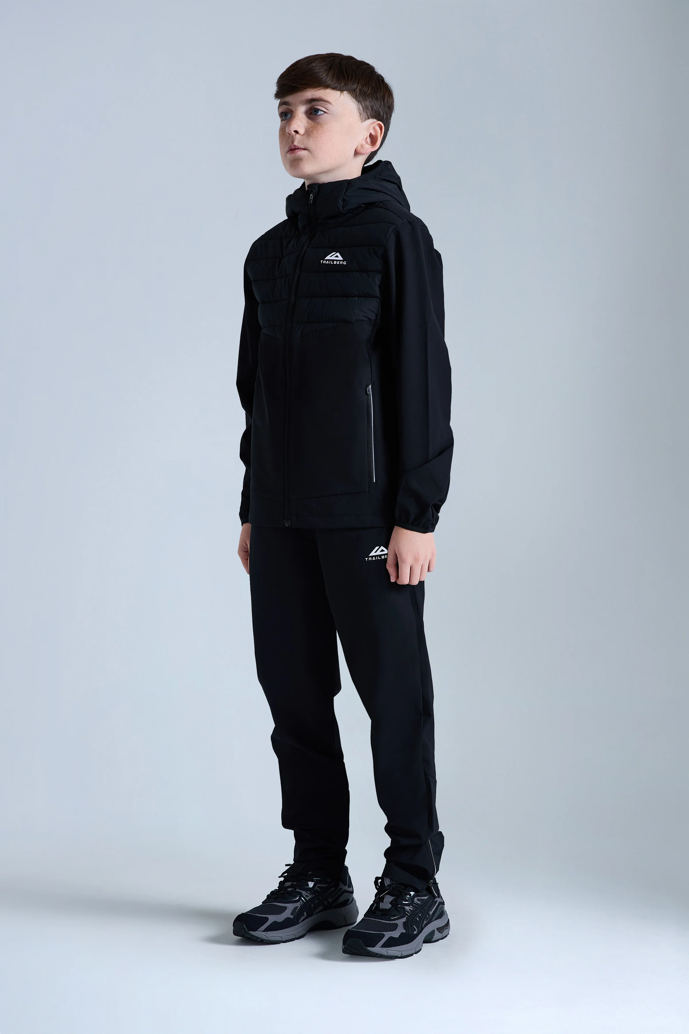 Boys Dune Hybrid Woven Pant - Black - Image 4