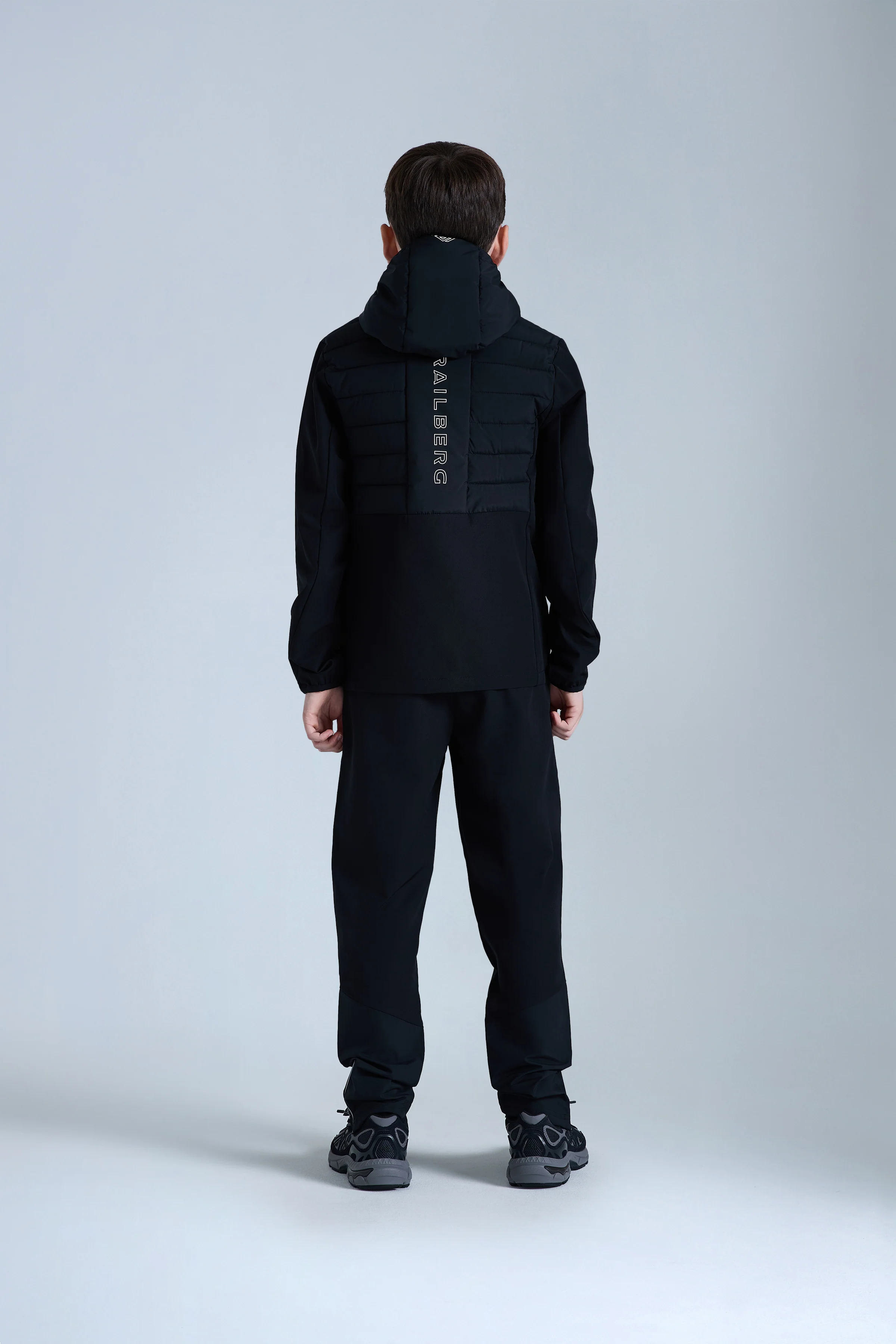 Boys Dune Hybrid Woven Pant - Black - Image 5