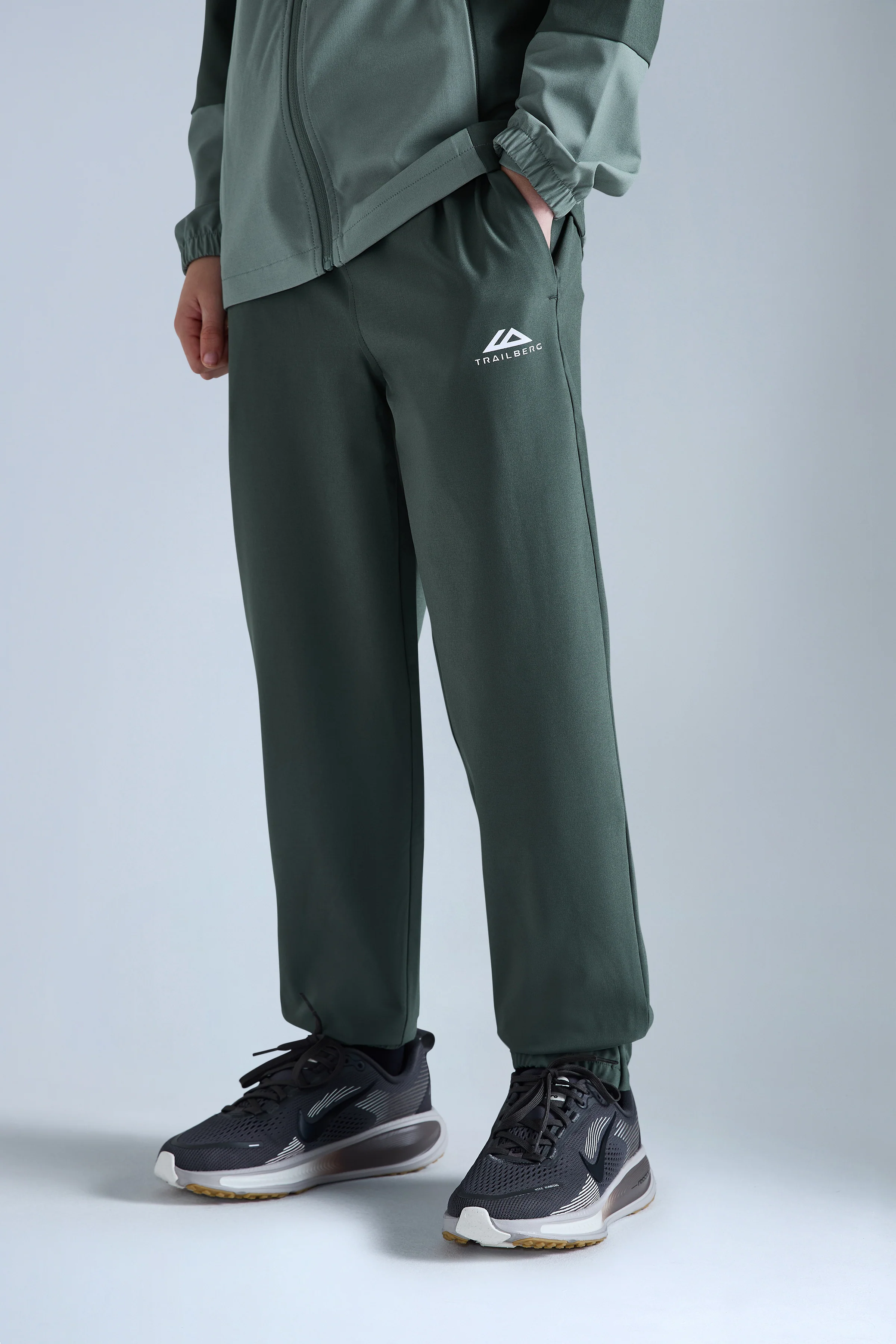 Boys Essentials Pant - Dark Fern