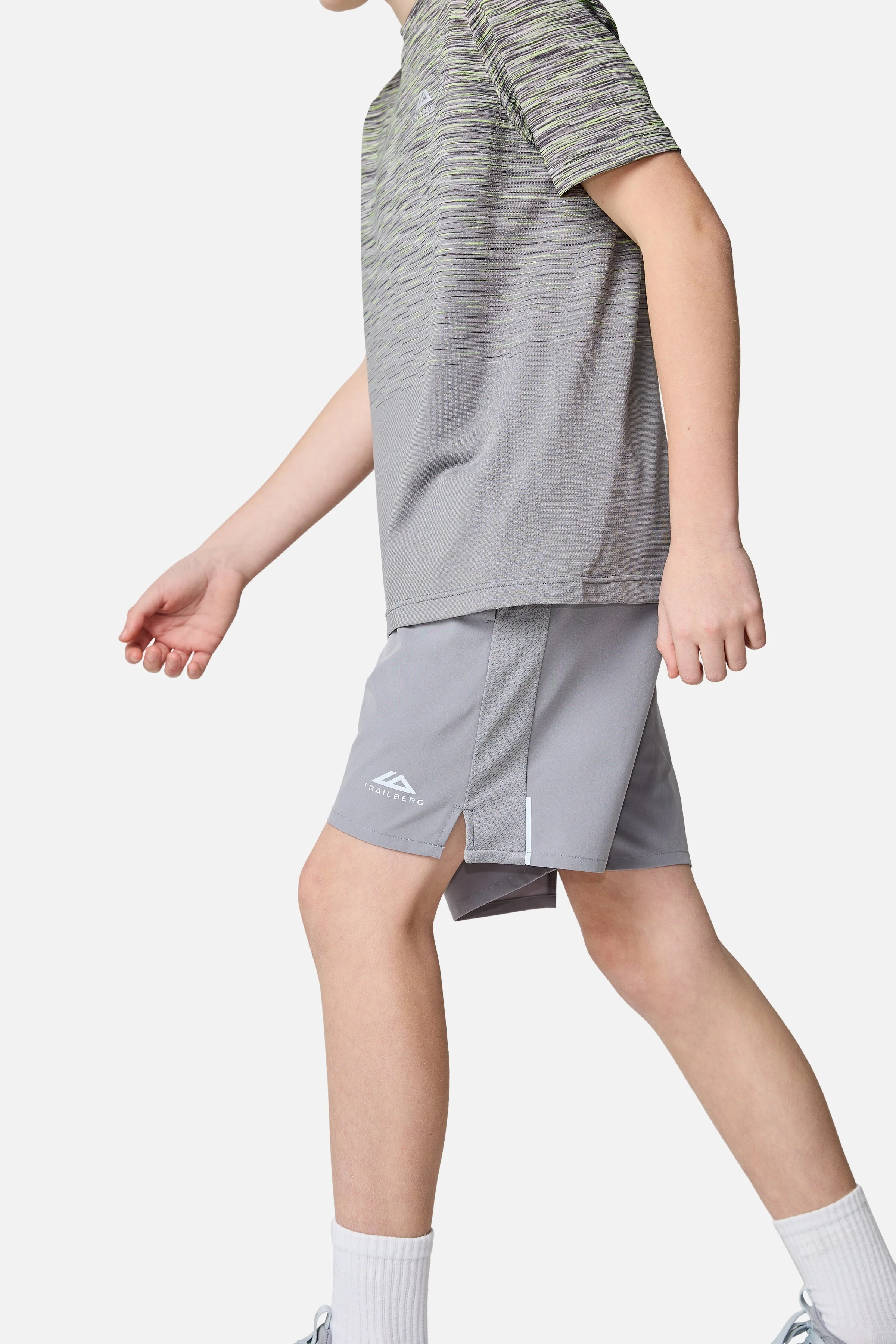 Boys Essentials 2.0 Shorts - Moon Grey - Image 2