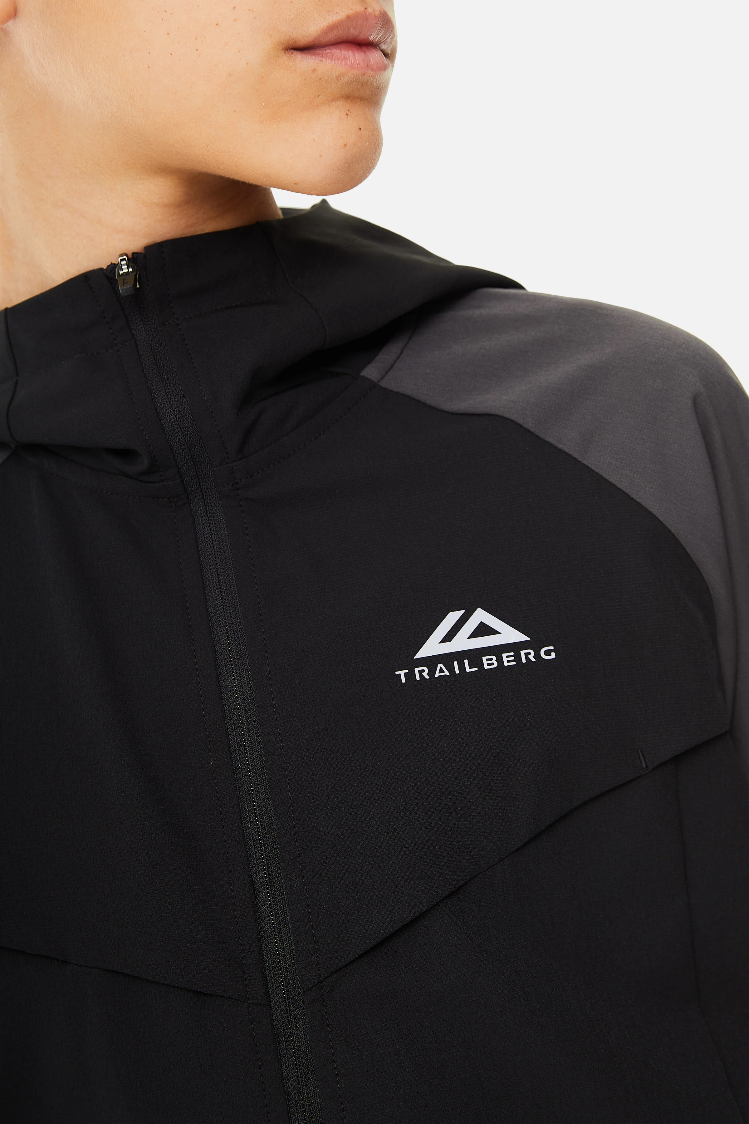 Boys Rapid Keyline Hood - Black/Volcano Grey - Image 5