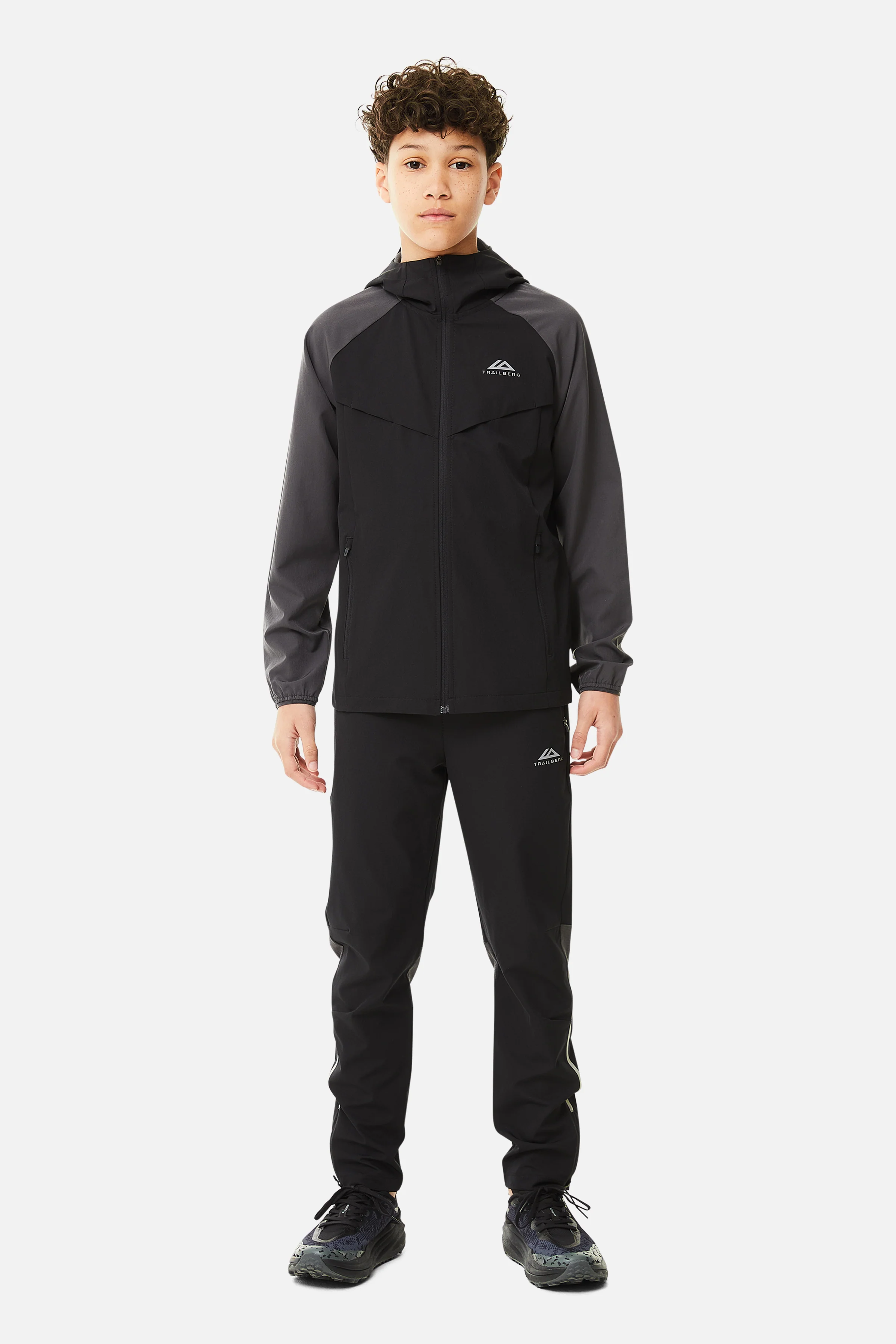 Boys Rapid Keyline Pant - Black/Volcano Grey - Image 3