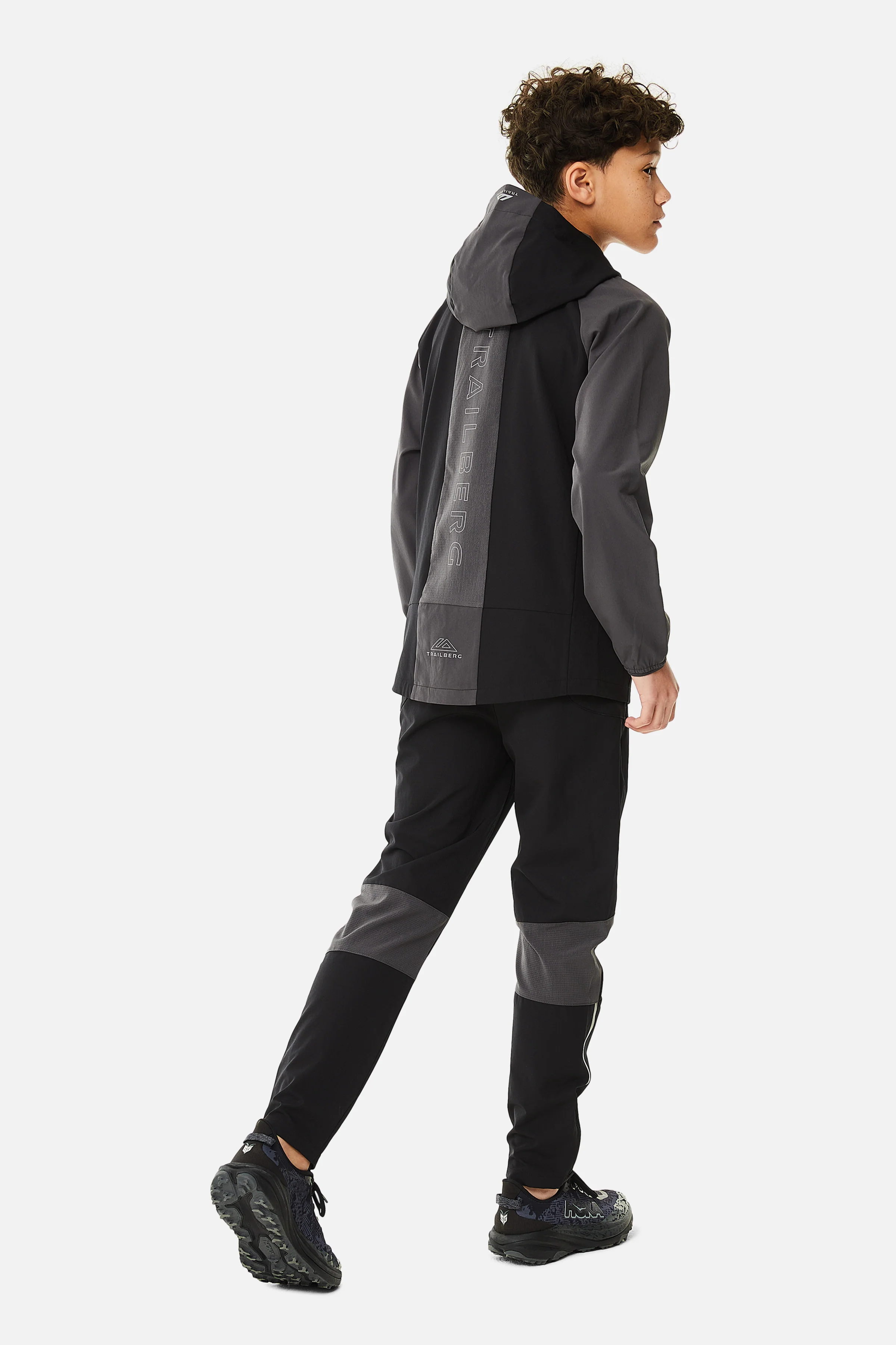 Boys Rapid Keyline Pant - Black/Volcano Grey - Image 5