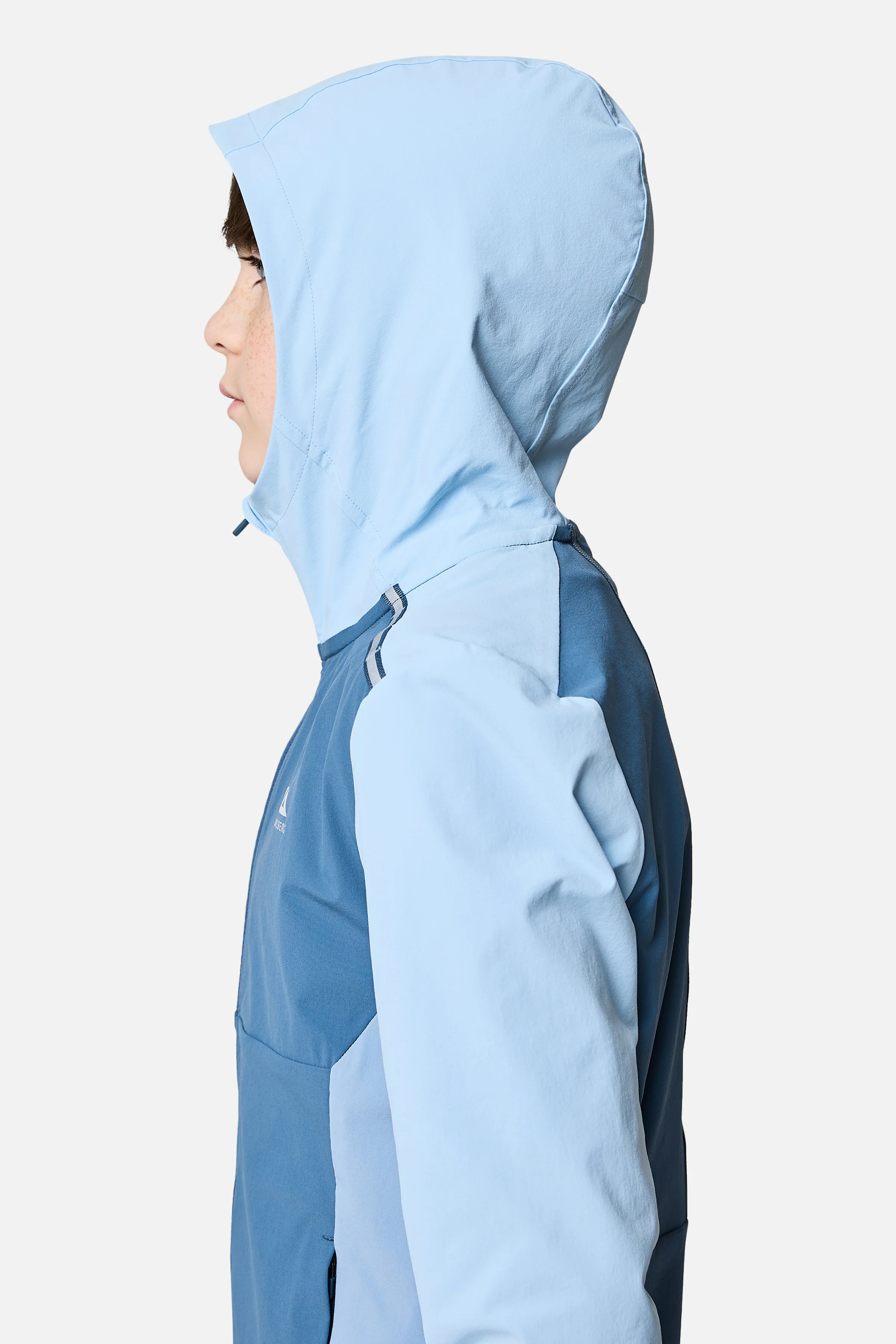 Boys Triathlon 3.0 Hood - Breeze/Washed Indigo/Dove Blue - Image 3