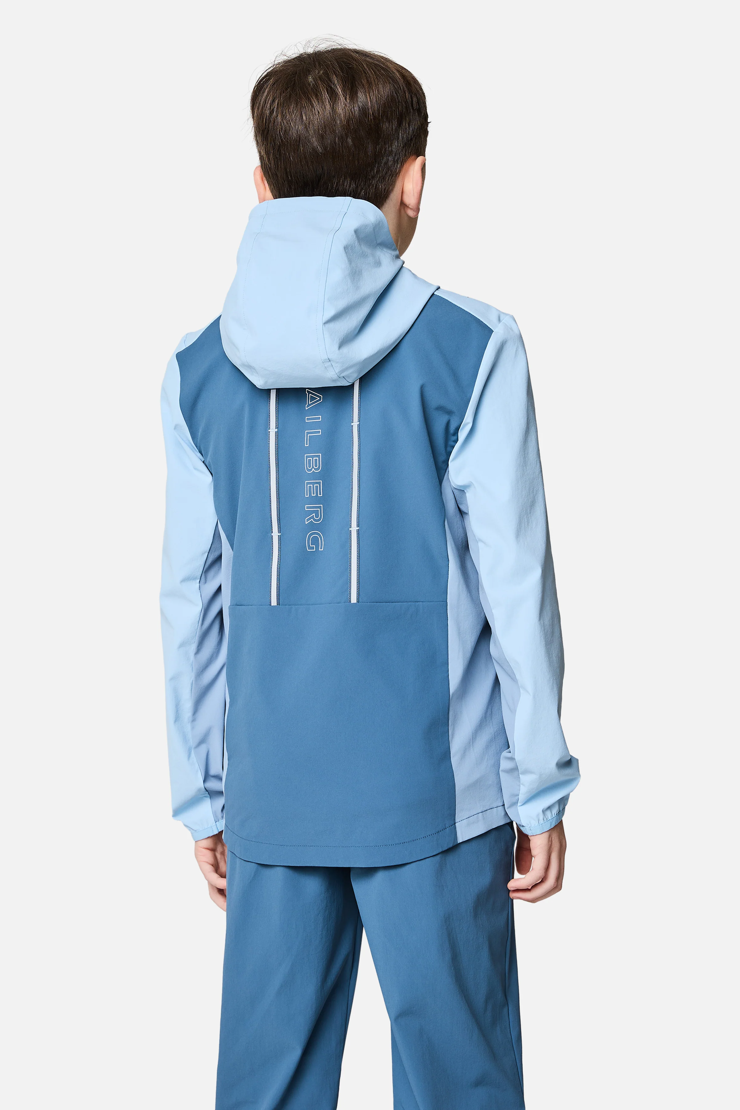 Boys Triathlon 3.0 Hood - Breeze/Washed Indigo/Dove Blue - Image 6