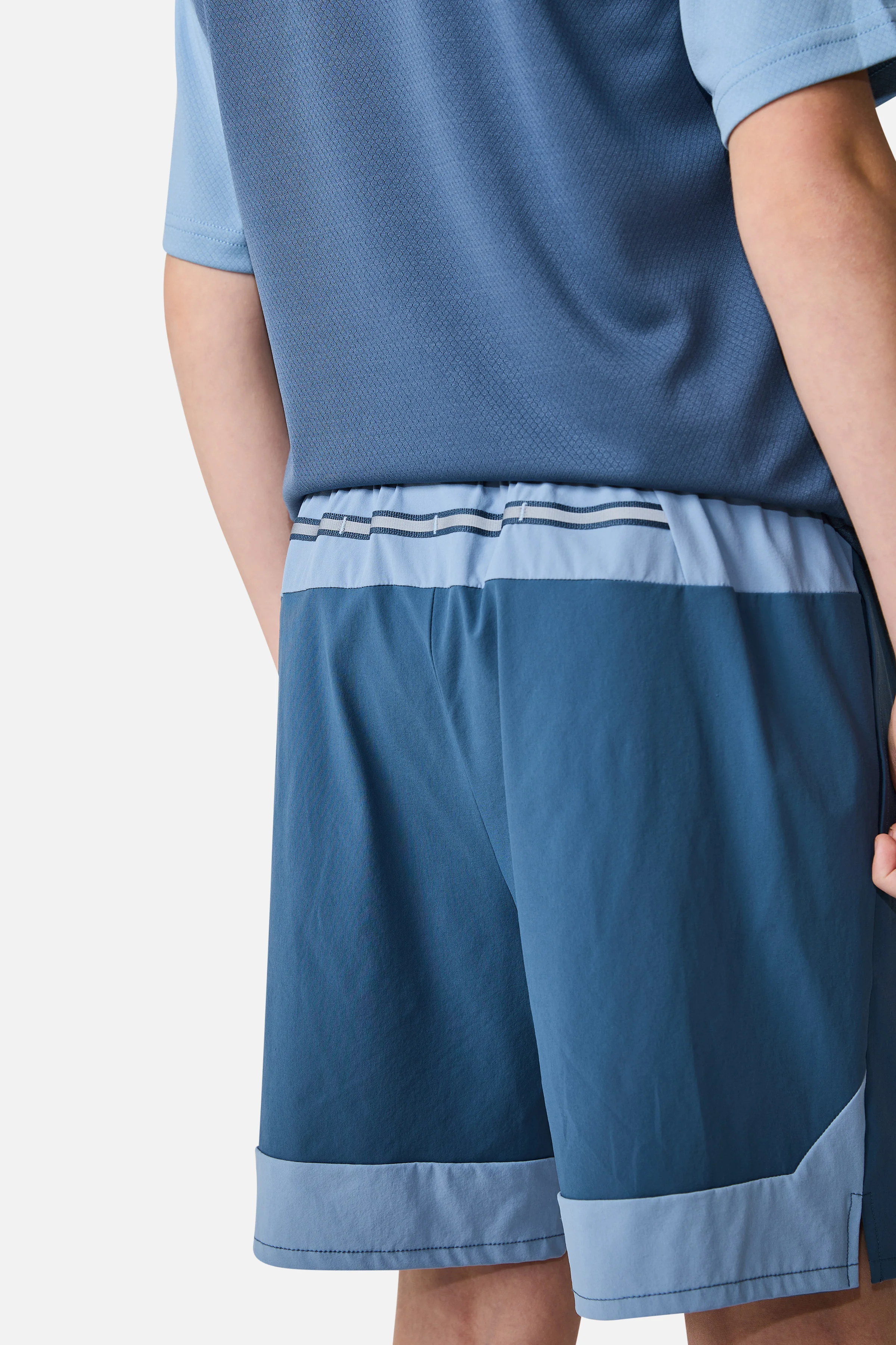 Boys Triathlon 3.0 Short - Breeze/Washed Indigo - Image 4