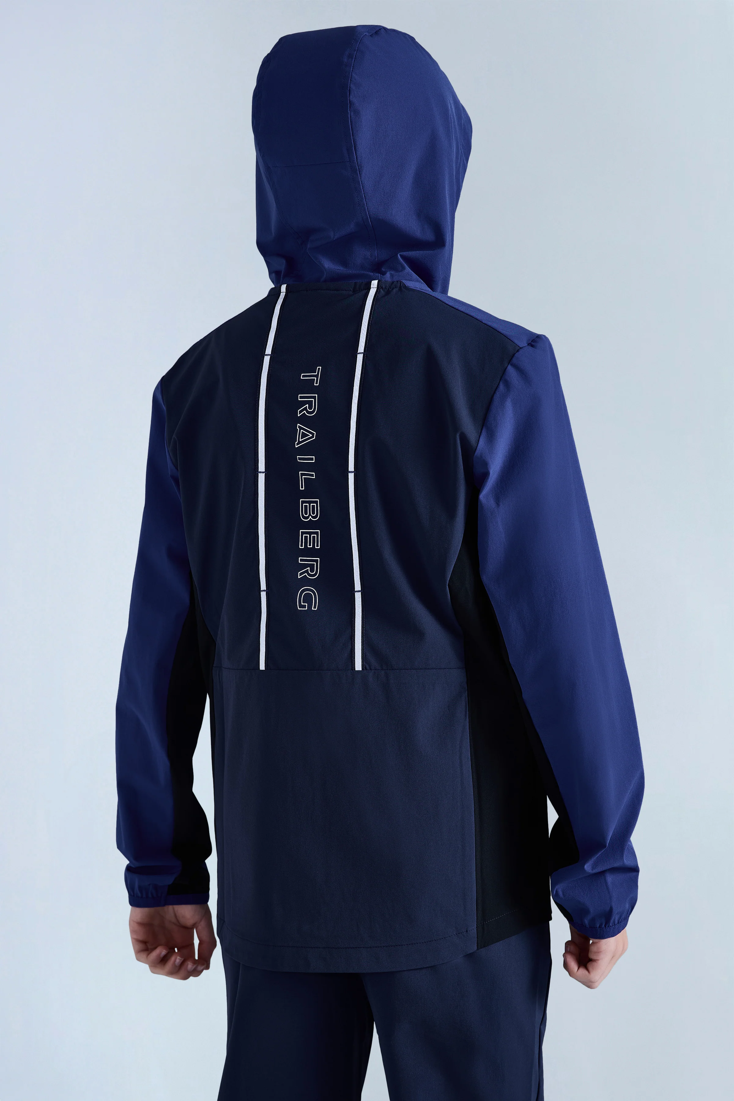 Boys Triathlon 2.0 Hood - Navy Blue/Space Blue/Black - Image 3
