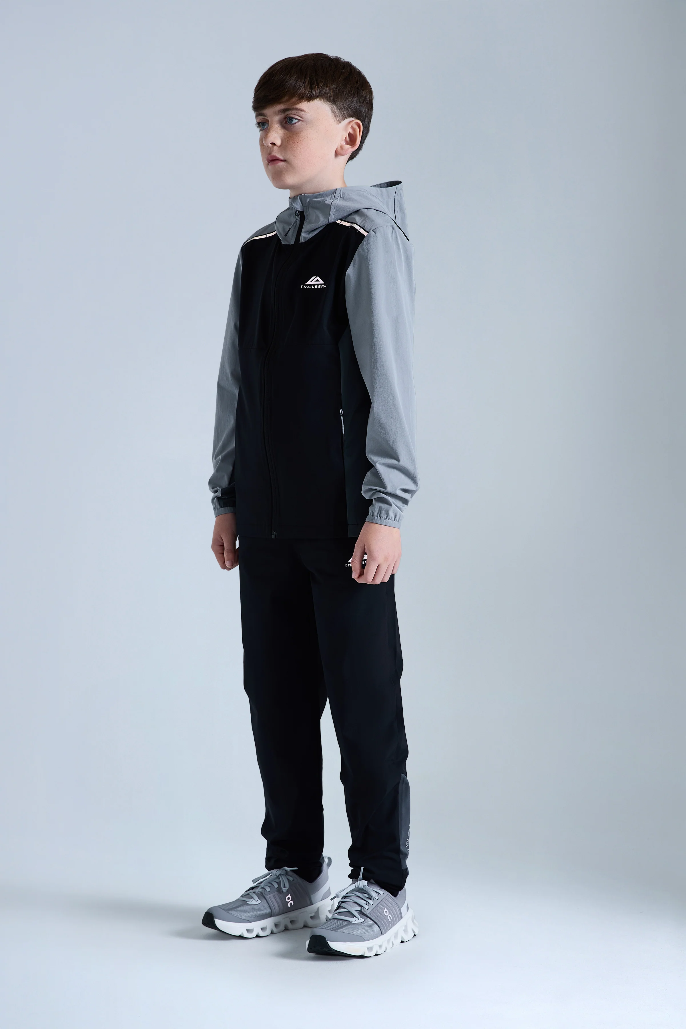 Boys Triathlon 2.0 Woven Pant - Black/Iron Grey - Image 4