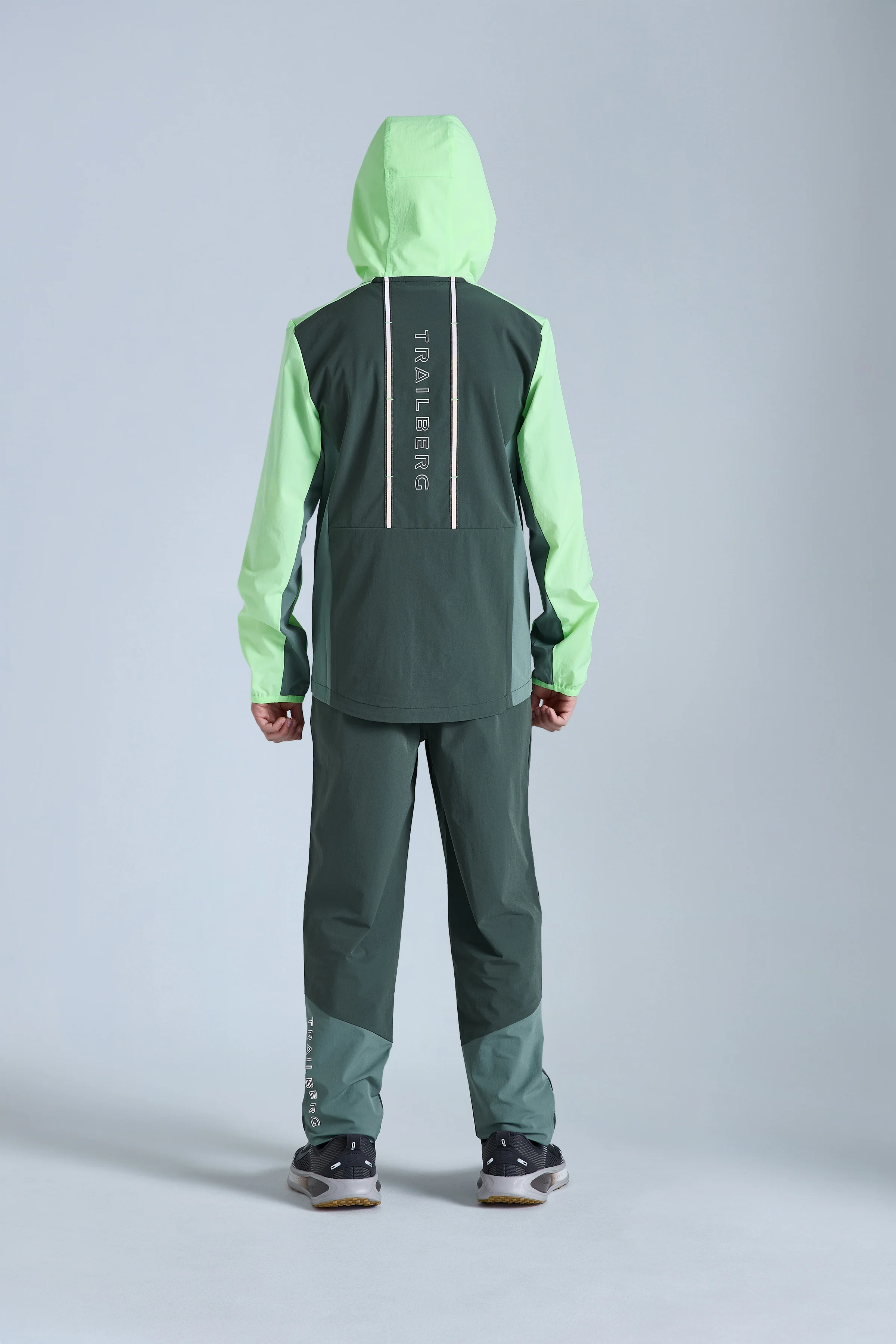 Boys Triathlon 2.0 Woven Pant - Dark Fern/Tidal Green - Image 5