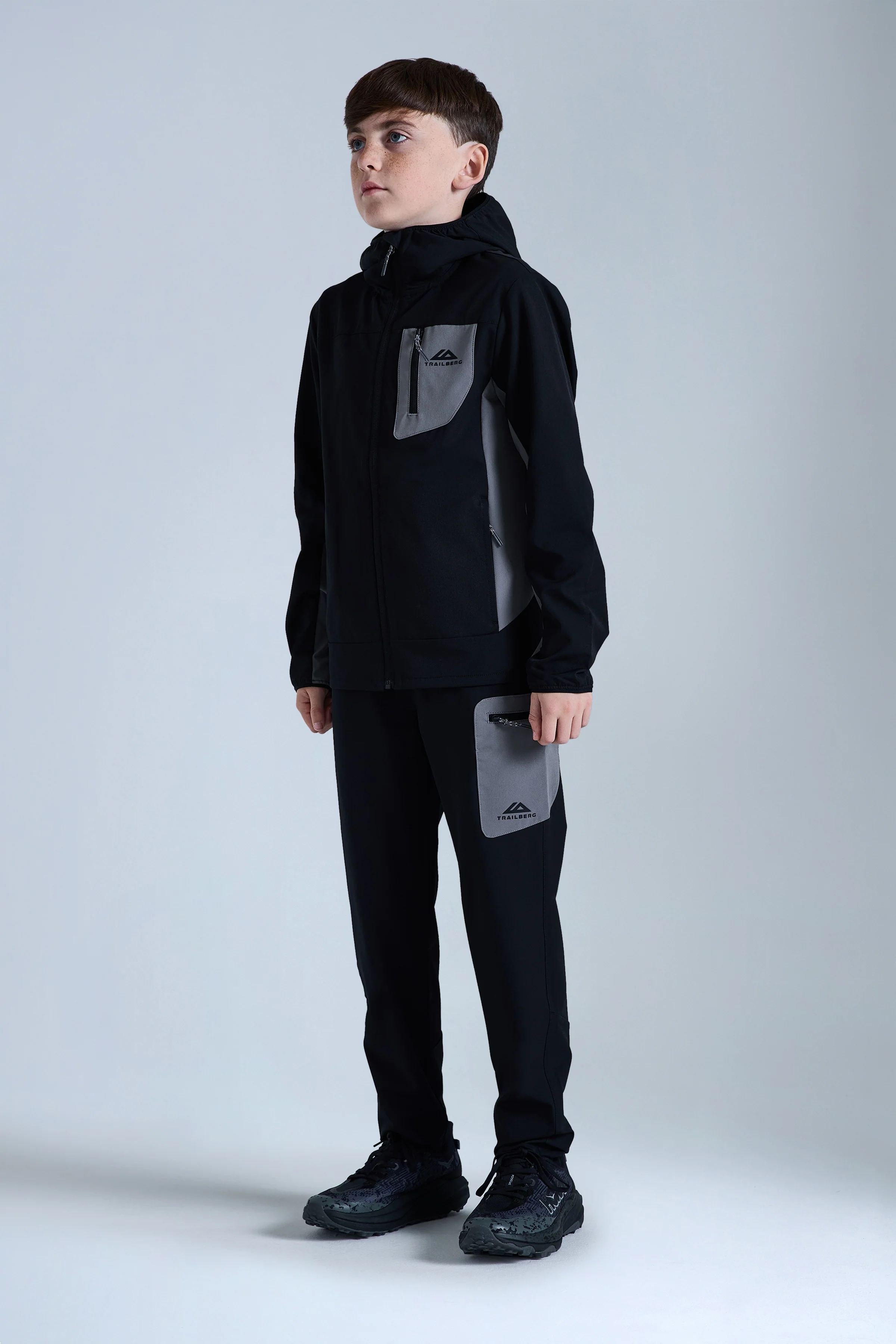 Boys Venture Outdoor Pant - Black/Urban Smoke - Image 4