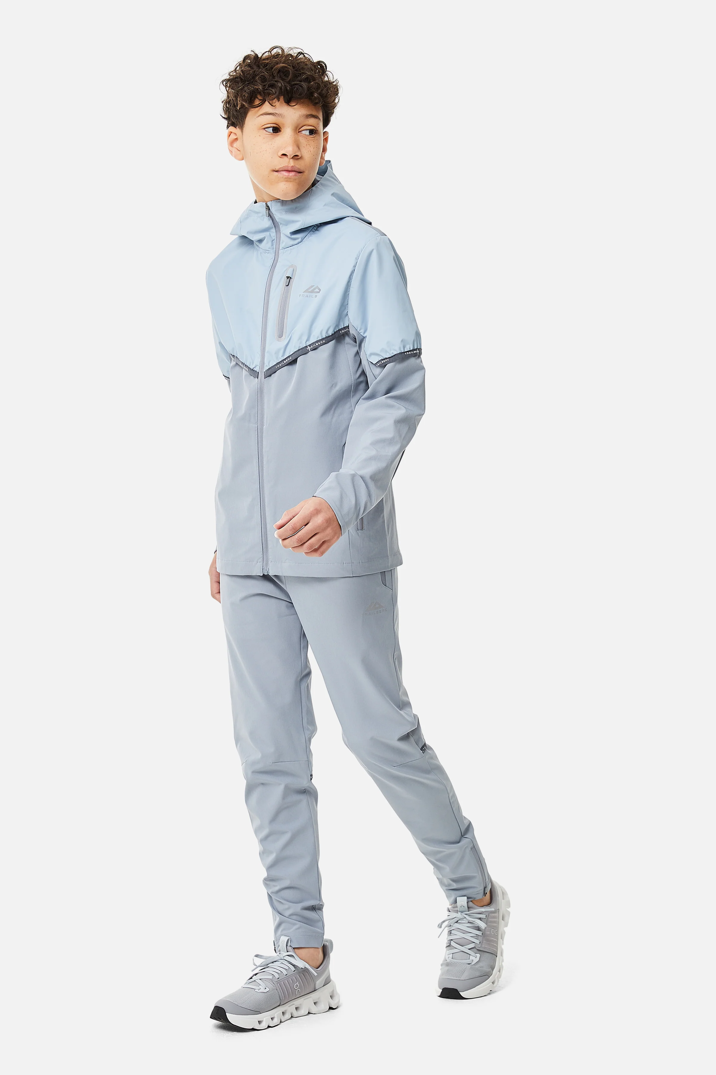 Boys Vertigo Tape Pant - Cloud Haze/Blue Frost - Image 3