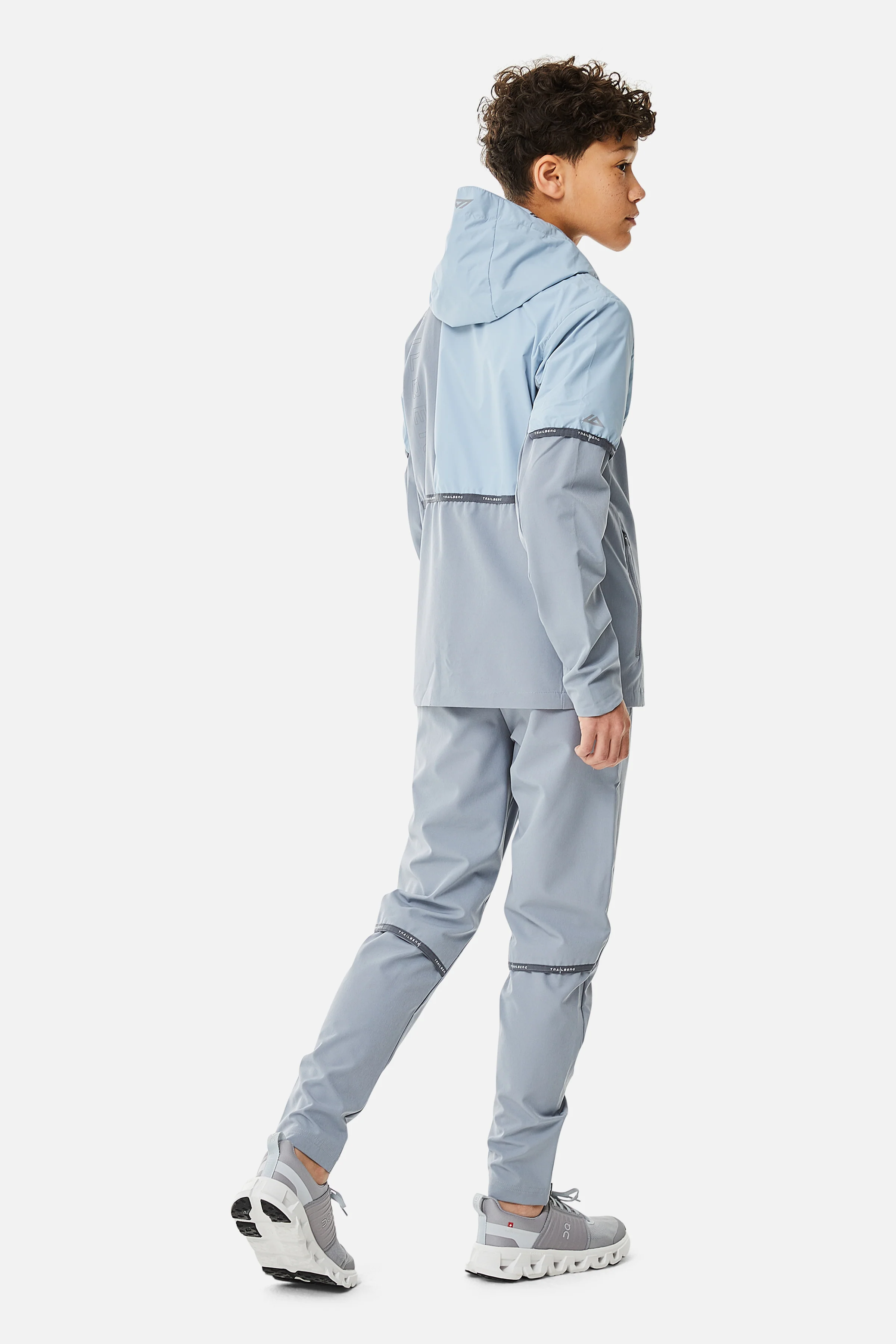 Boys Vertigo Tape Pant - Cloud Haze/Blue Frost - Image 4