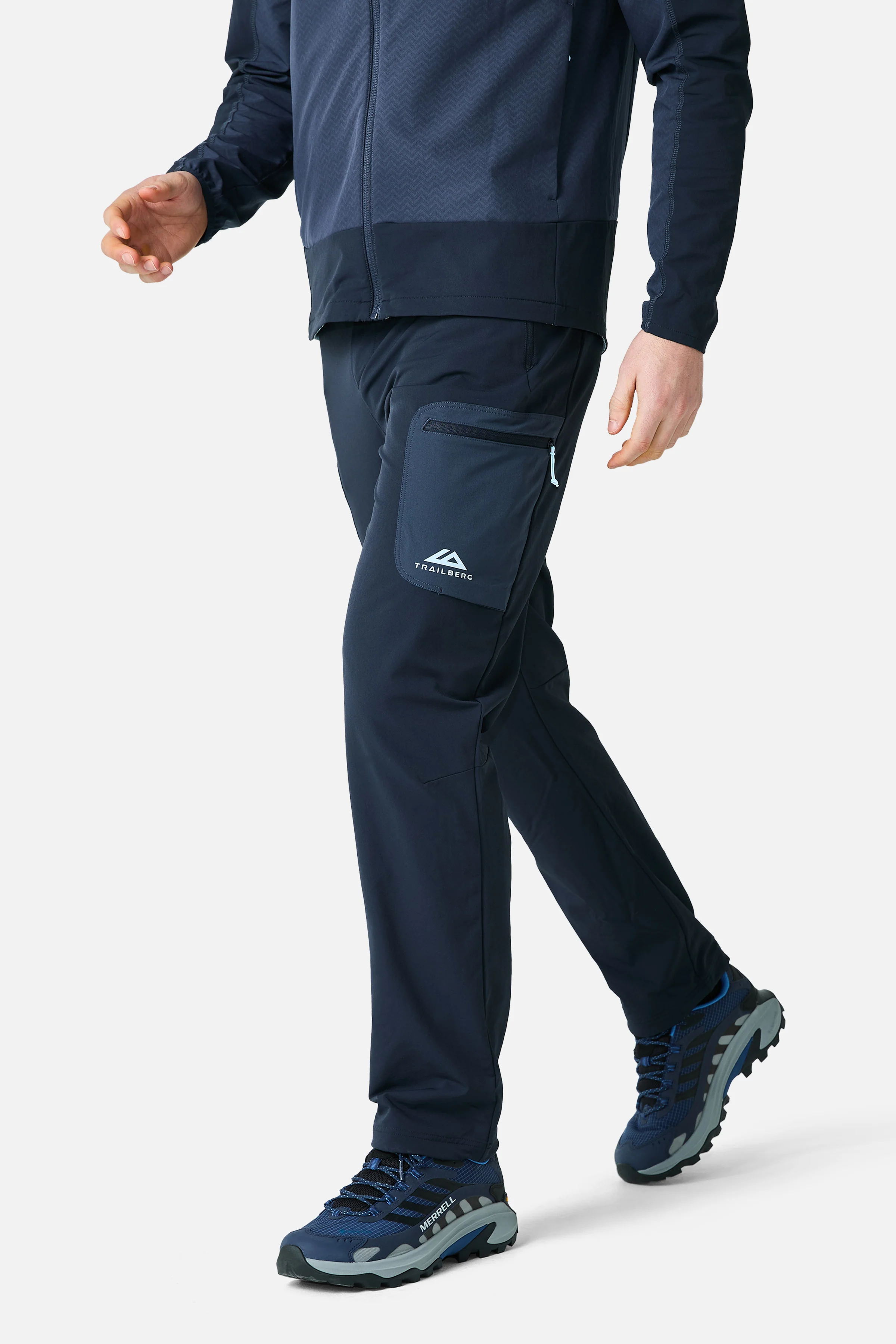 Caldera Outdoor Pant - Deep Ocean/Storm Blue - Image 2