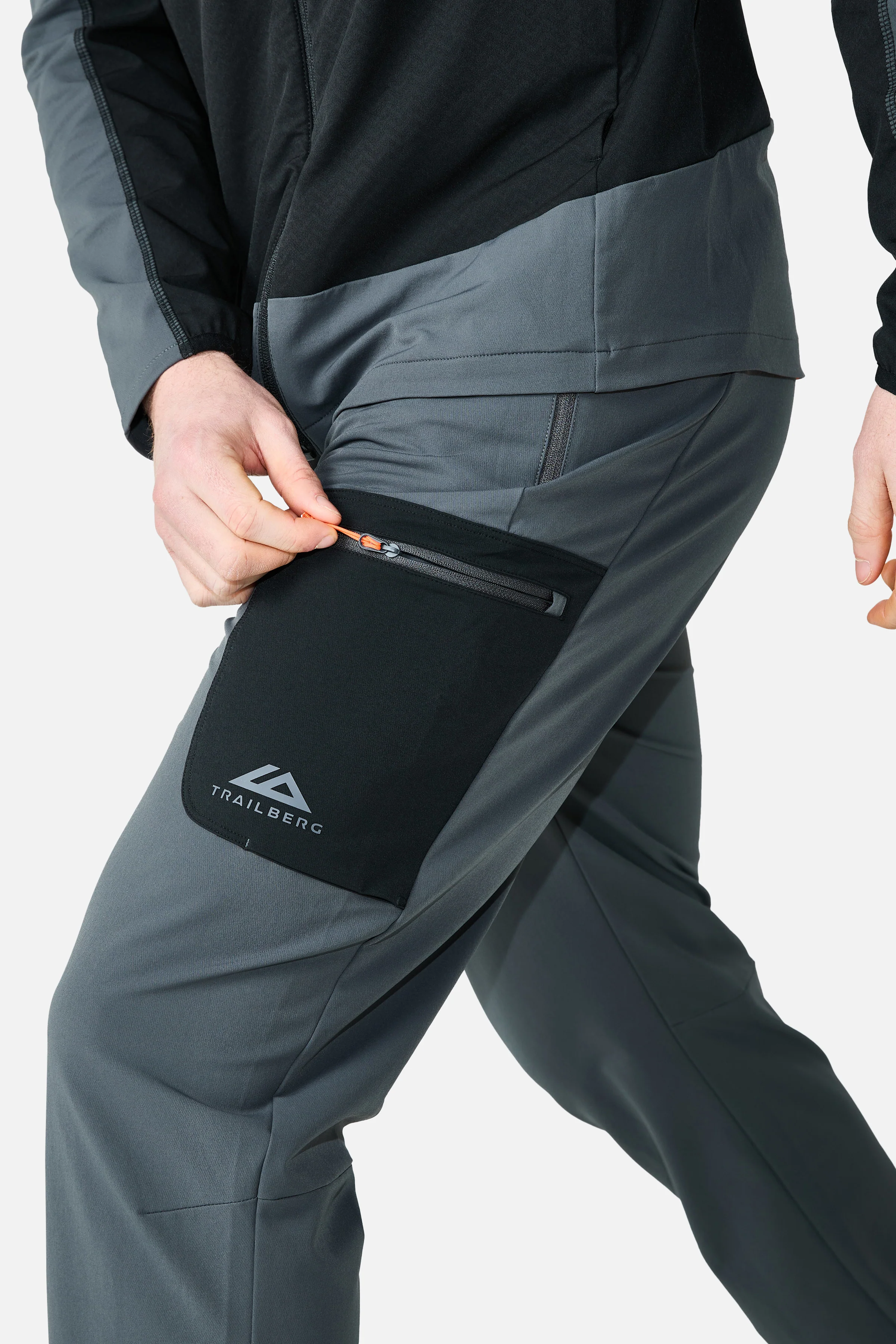 Caldera Outdoor Pant - Volcano Grey/Black - Image 4