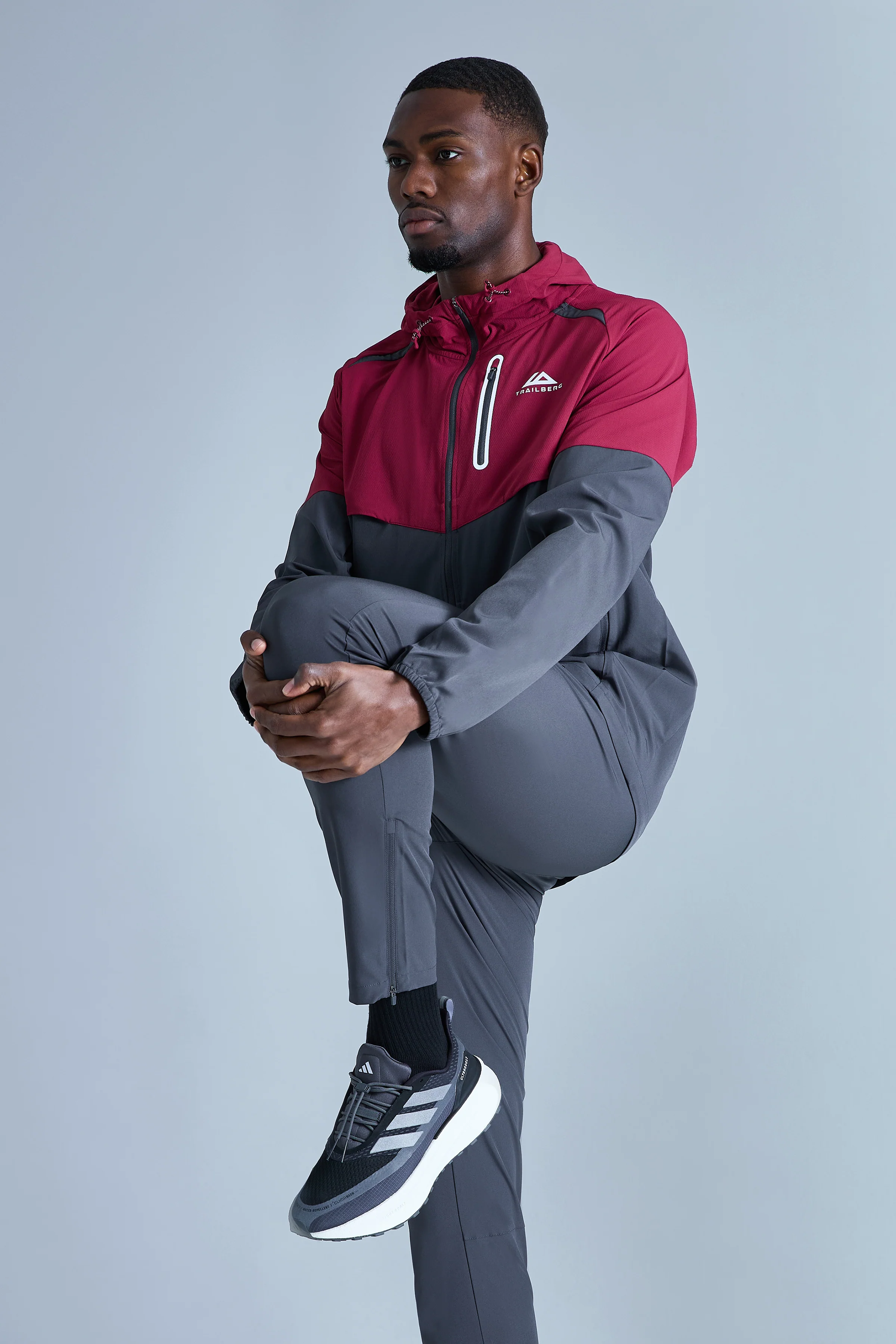 AW25 Cloud Pant - Crimson Velvet/Volcano Grey - Image 3
