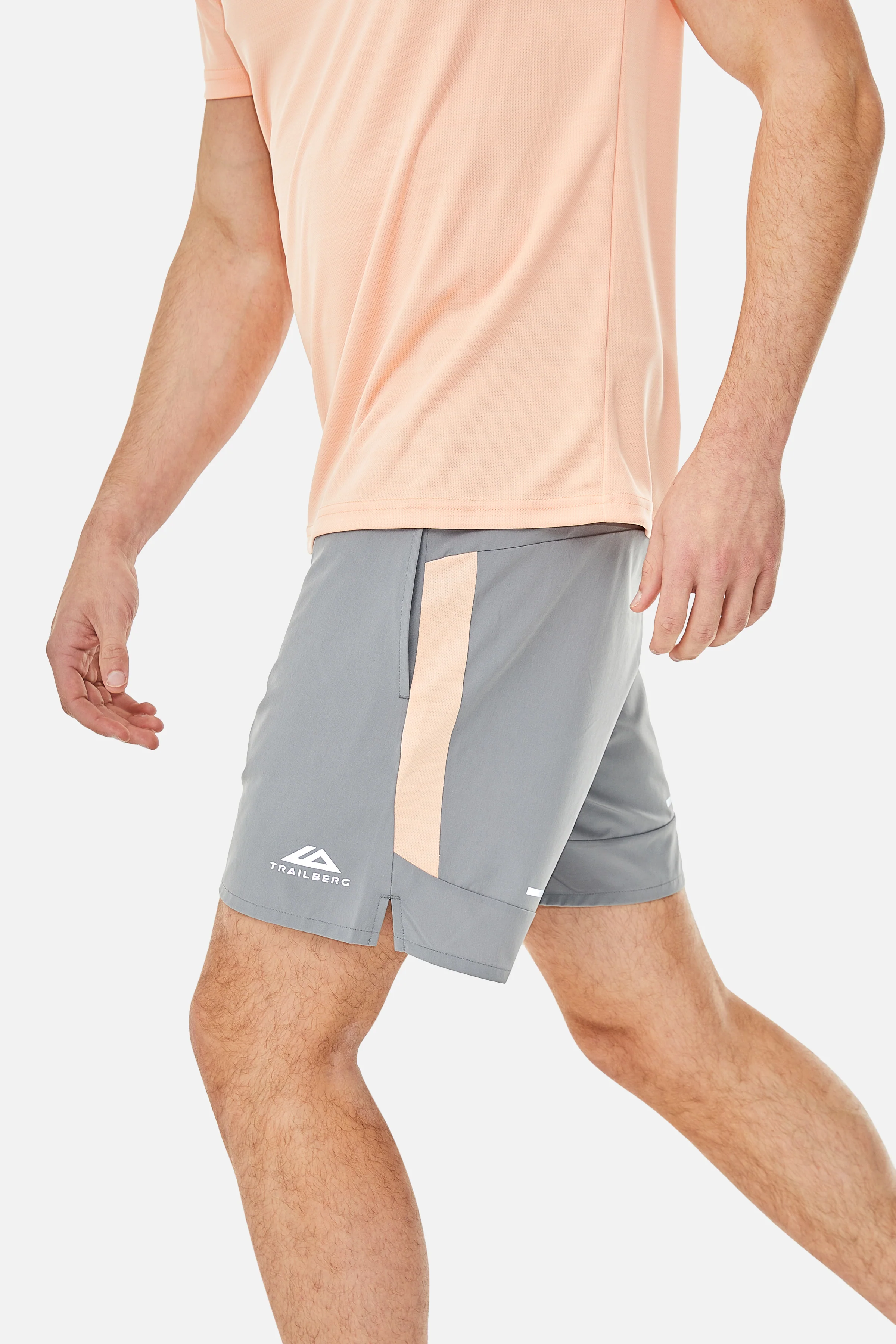 Cloud SS25 Short - Peach Nectar/Moon Grey