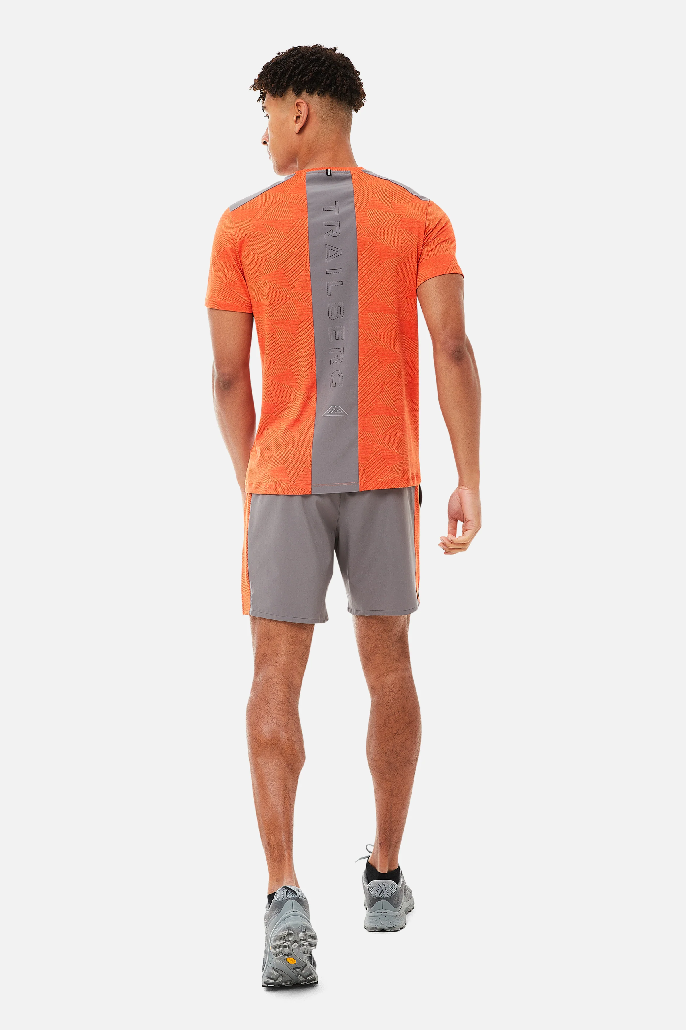 Dimension Tee - Orange/Grey - Image 5