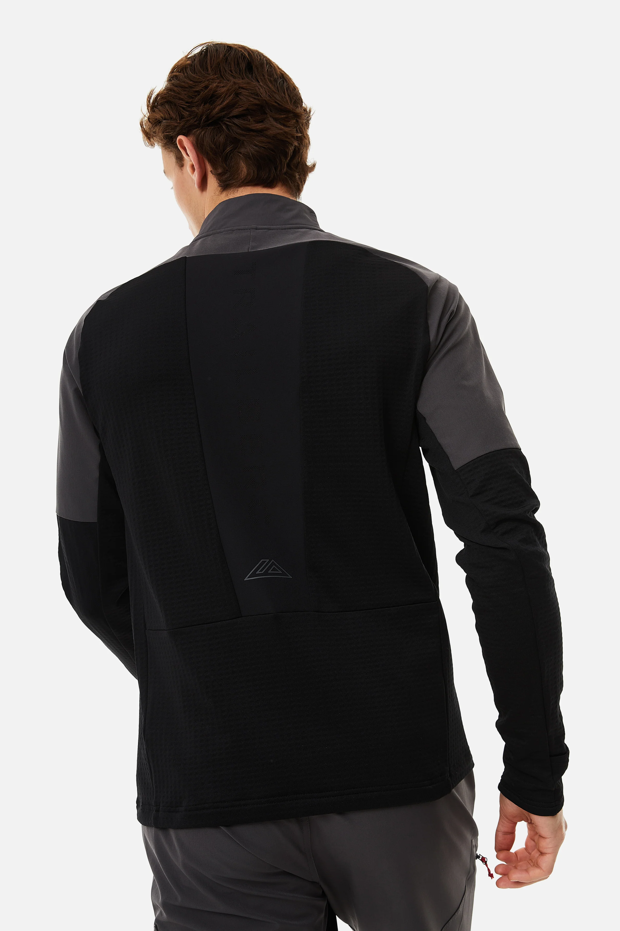 Elbrus 3.0 1/4 Zip- Black/Grey - Image 3