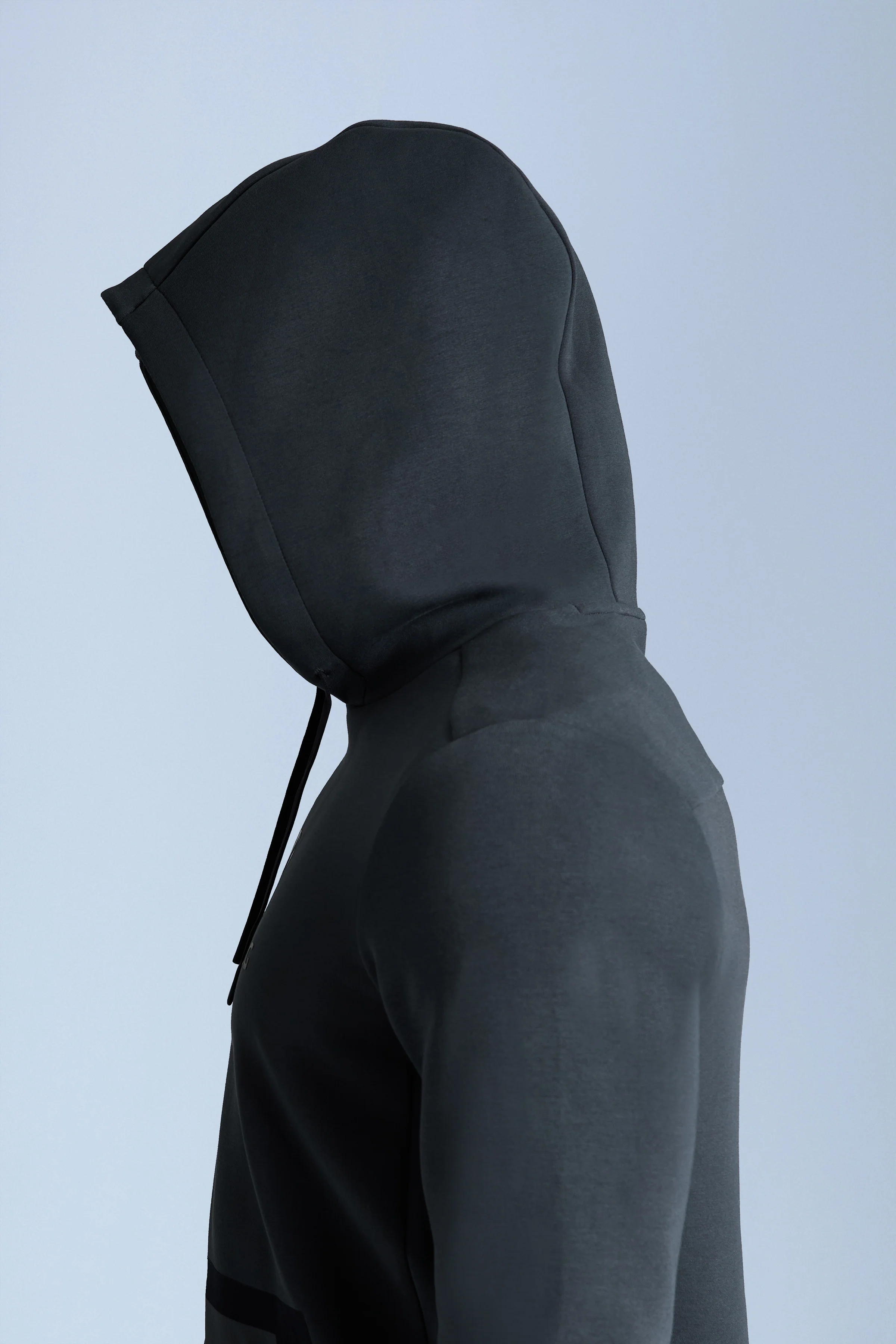 Energy Fleece Hood - Volcano Grey - Image 7
